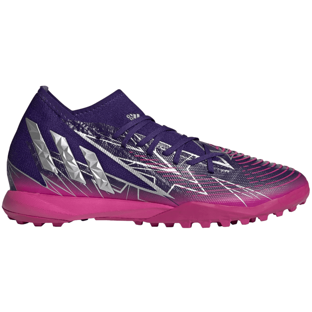 adidas gazelle silver green womens adidas Jr. Predator Accuracy.3 Turf Soccer Shoes (Black/Team Shock Pink) 2 main image 1