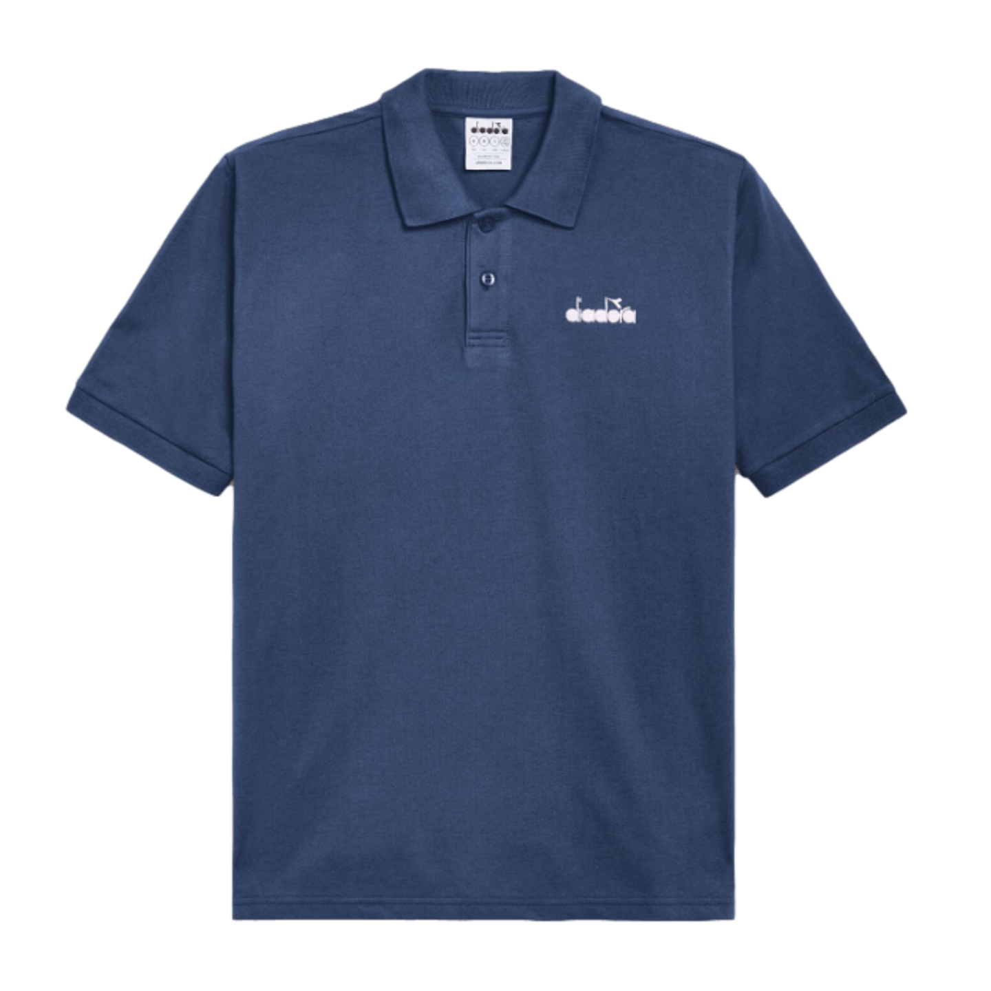Diadora Short Sleeve Logo Polo Tee - Blue 502.180662-60145