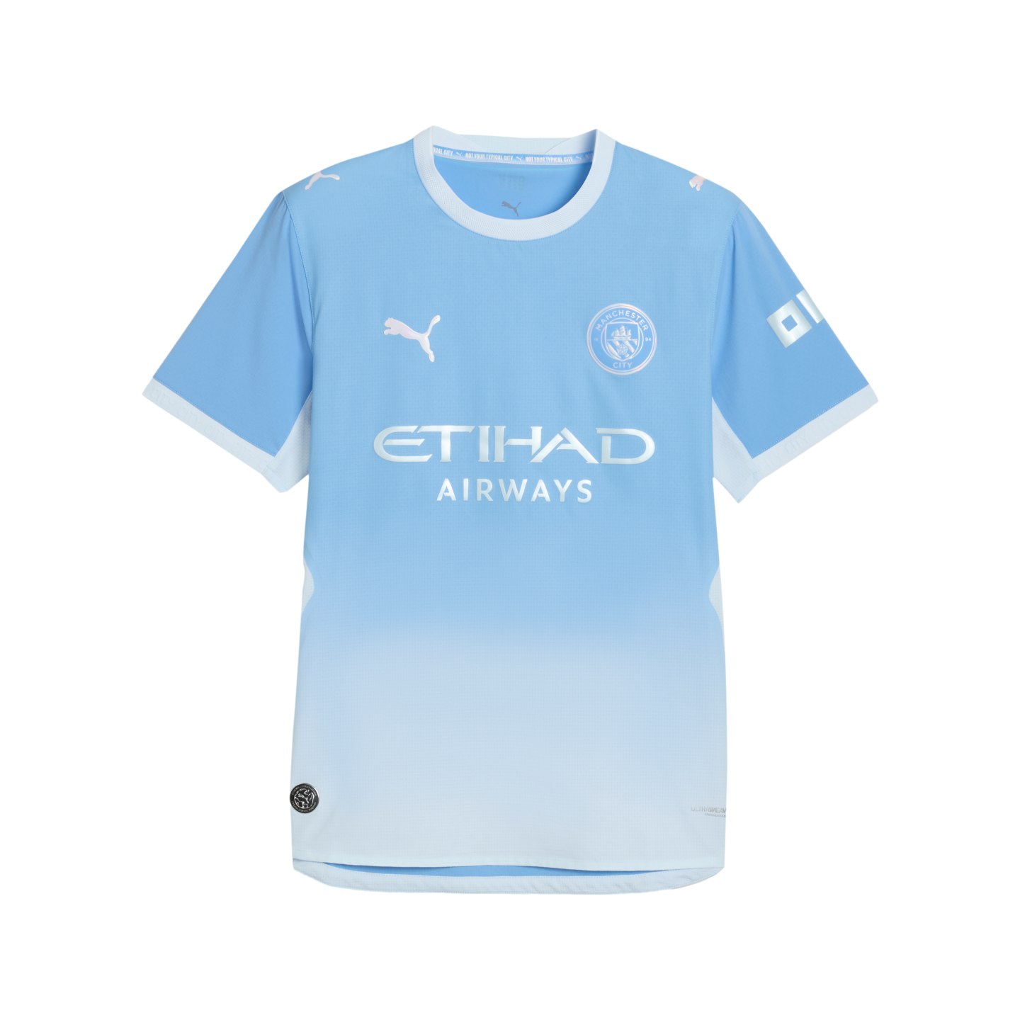 PUMA サッカー ユニフォーム ブルー Lサイズ Manchester City 26/27 Authentic Home Jersey Soccer 784323-01 Blue