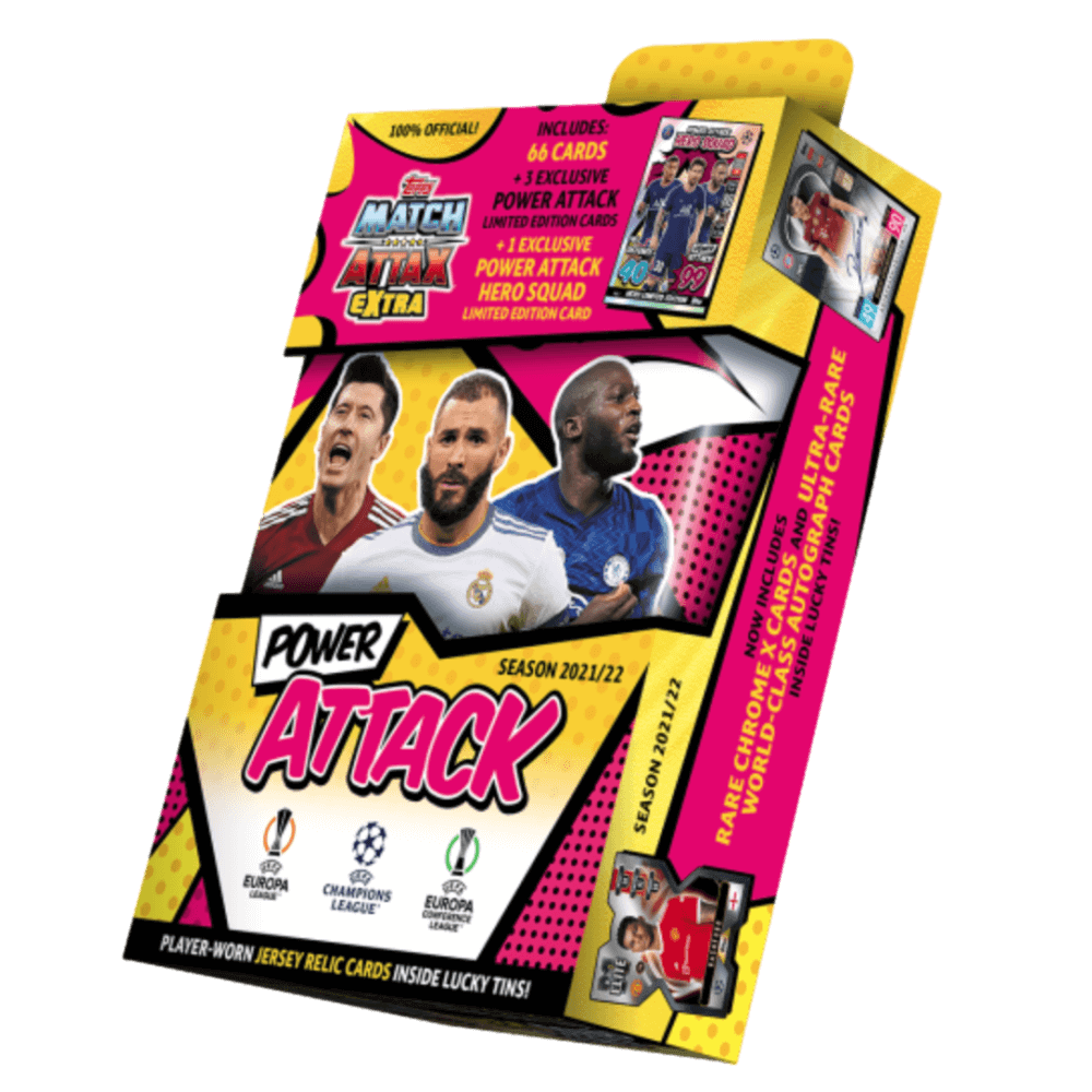 Topps 21/22 Match Attax Extra Mega Tin [attack/defence] – Stefans Soccer