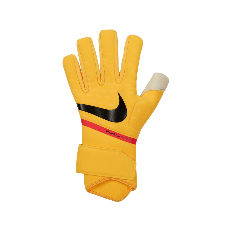 Guantes de futbol para portero Nike Phantom Shadow color naranja Stefans Soccer