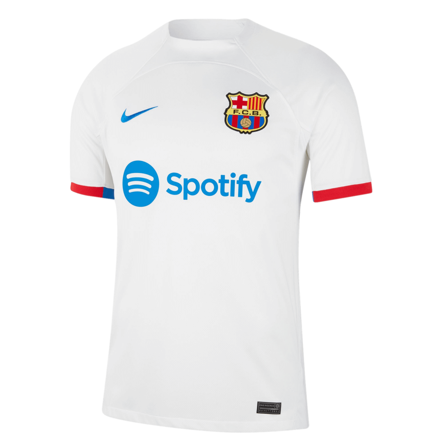 Nike Barcelona 23/24 Away Jesrey Soccer DX2686-101 White – Stefans
