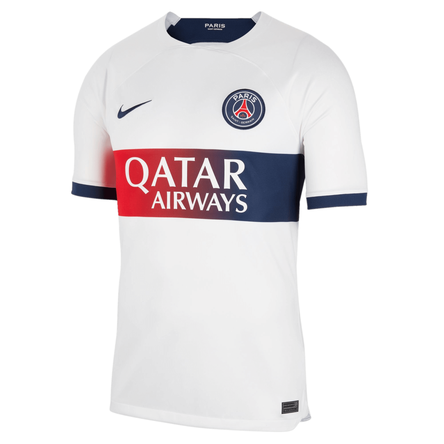 Camiseta de futbol Nike Paris Saint Germain 23 24 visitante DX2693 101 azul