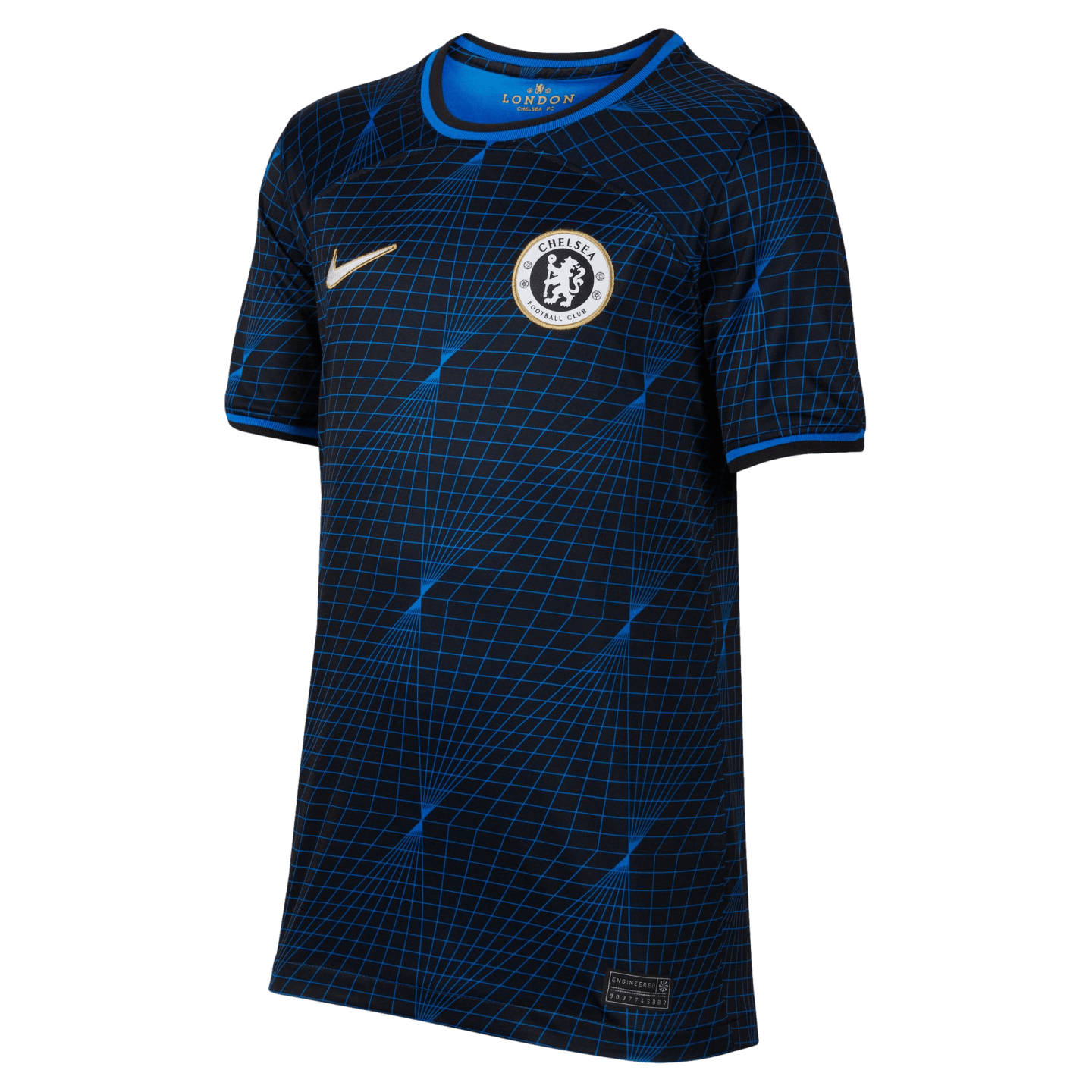 Nike Chelsea 23/24 Youth Away Jersey Soccer DX2757-427 Blue