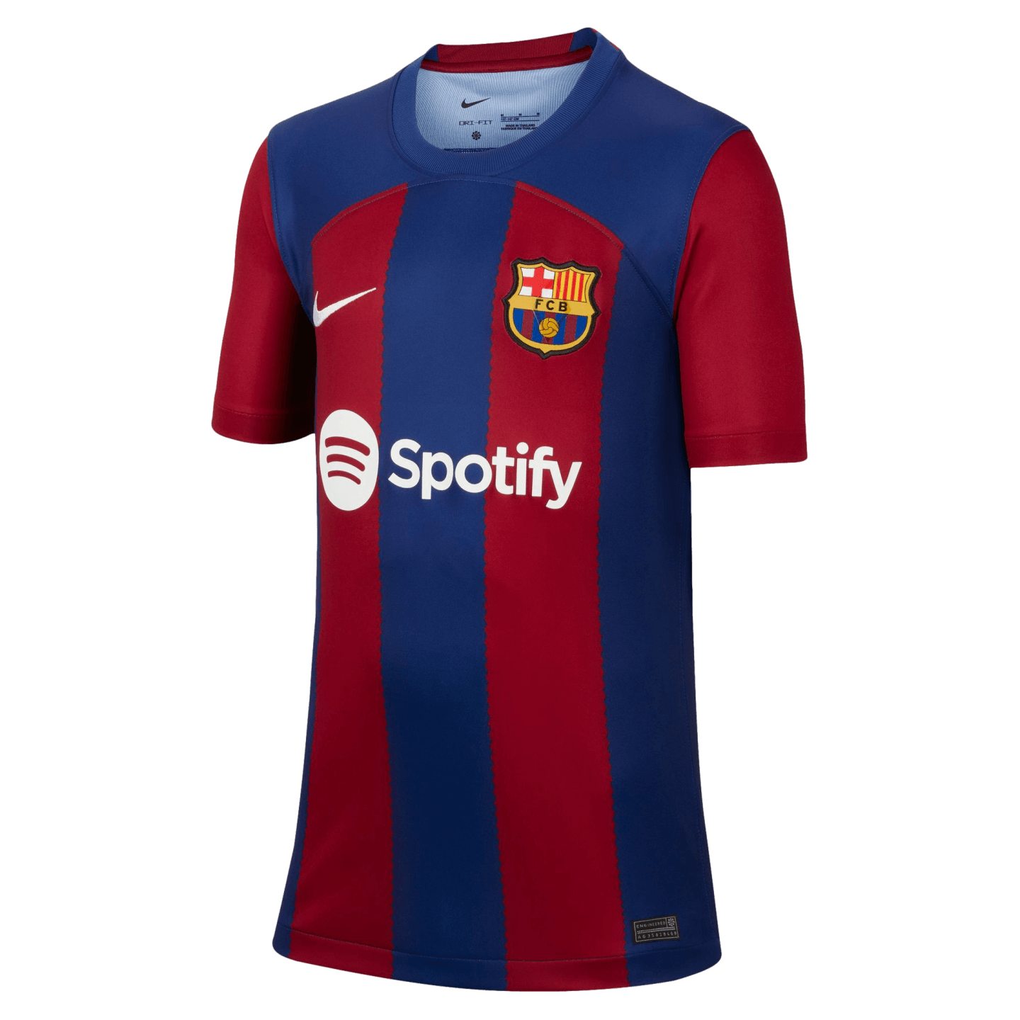 Nike Barcelona 23/24 Youth Home Jersey Soccer DX2761-456 Blue