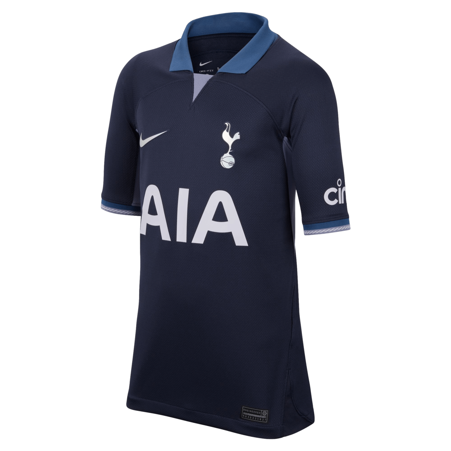 Nike Tottenham 23/24 Youth Away Jersey Soccer DX2773-460 Blue