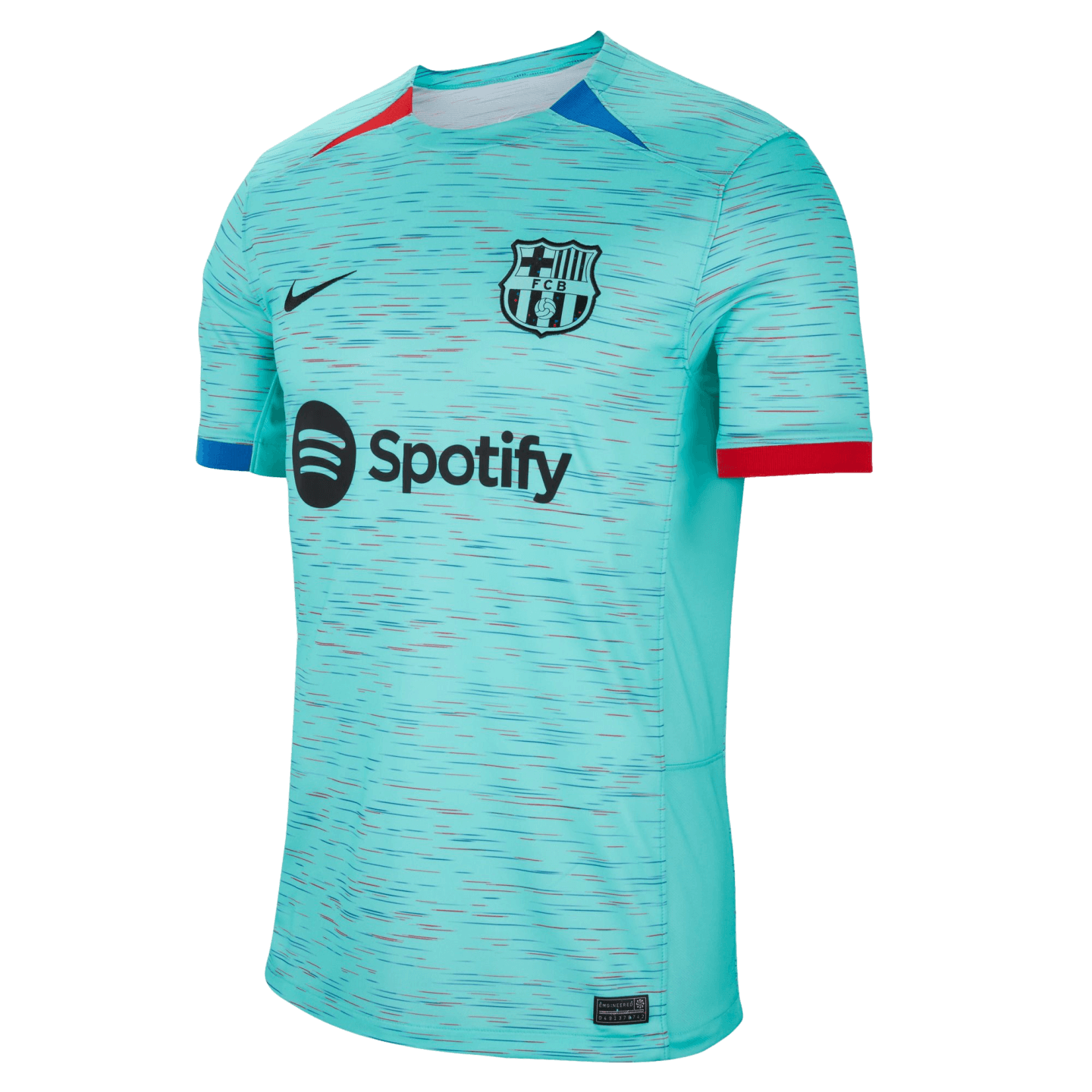 Camiseta de futbol Nike Barcelona 23 24 Third DX9820 487 Azul