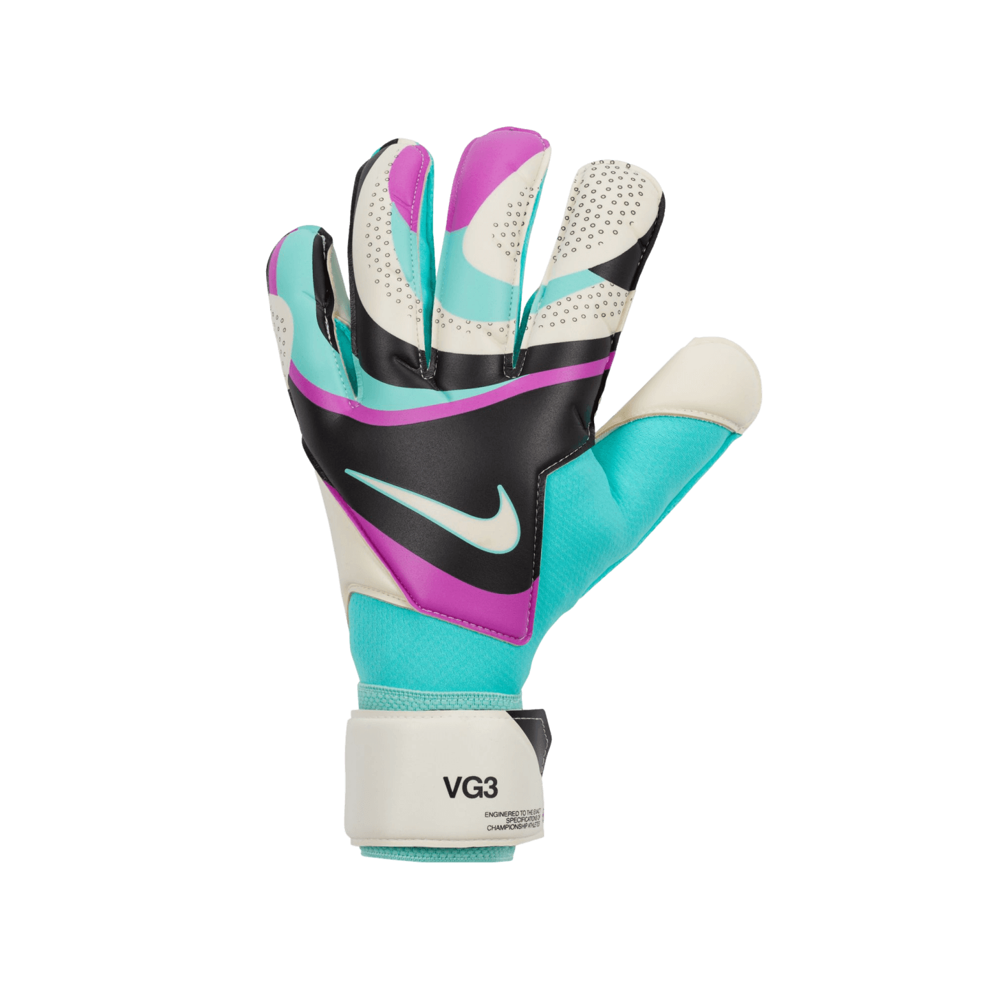 Nike Vapor Grip3 Goalkeeper Gloves Soccer FB2999 010 Black Stefans Soccer