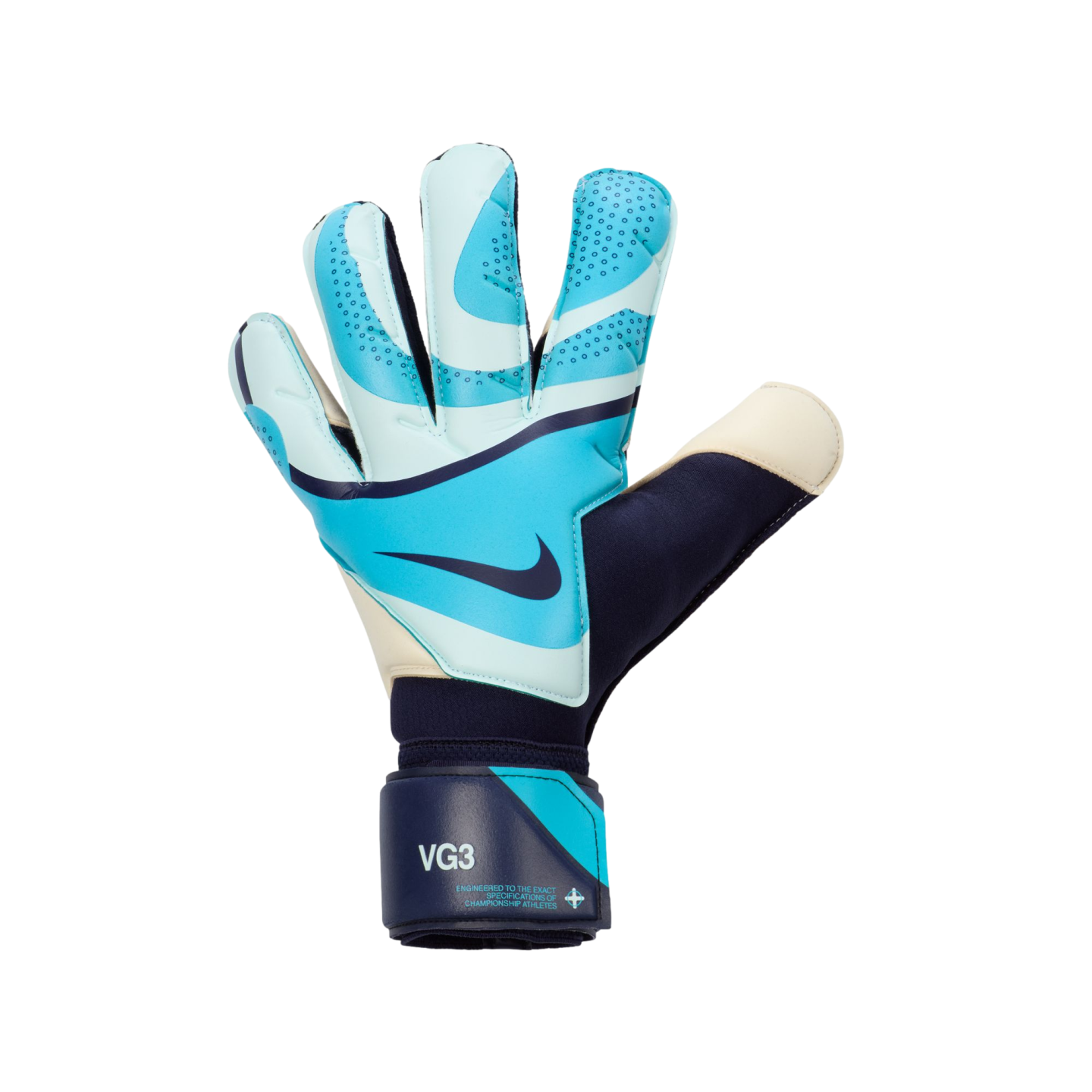 Nike Vapor Grip3 Goalkeeper Gloves Soccer FB2999-420 Blue