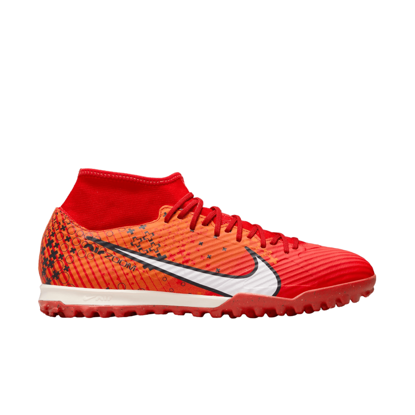 Nike Mercurial Superfly 9 Academy MDS Turf Zapatillas de futbol FD1166 600 Rojo