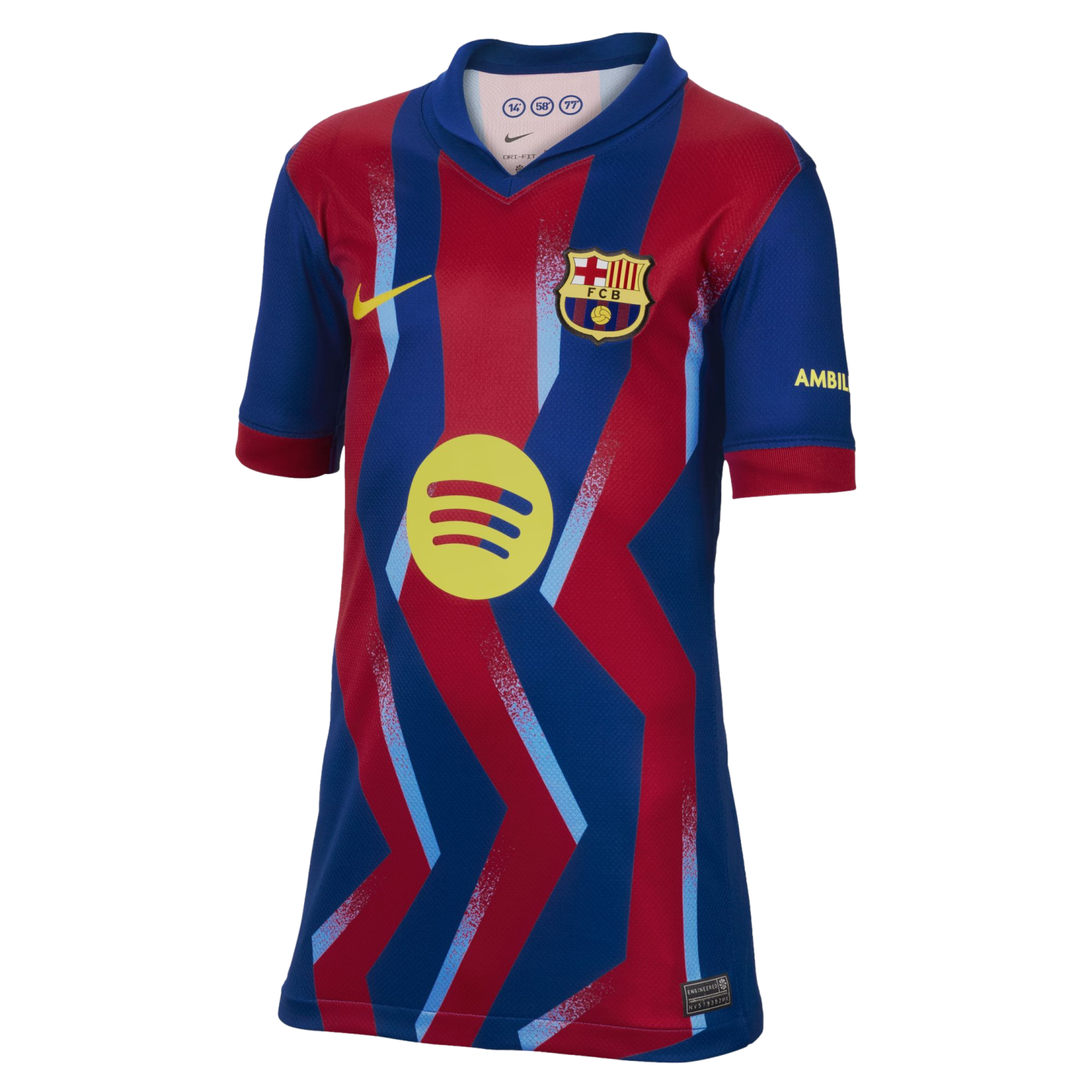 Nike Barcelona 25/26 SE El Classico Youth Jersey Soccer FZ1307-432