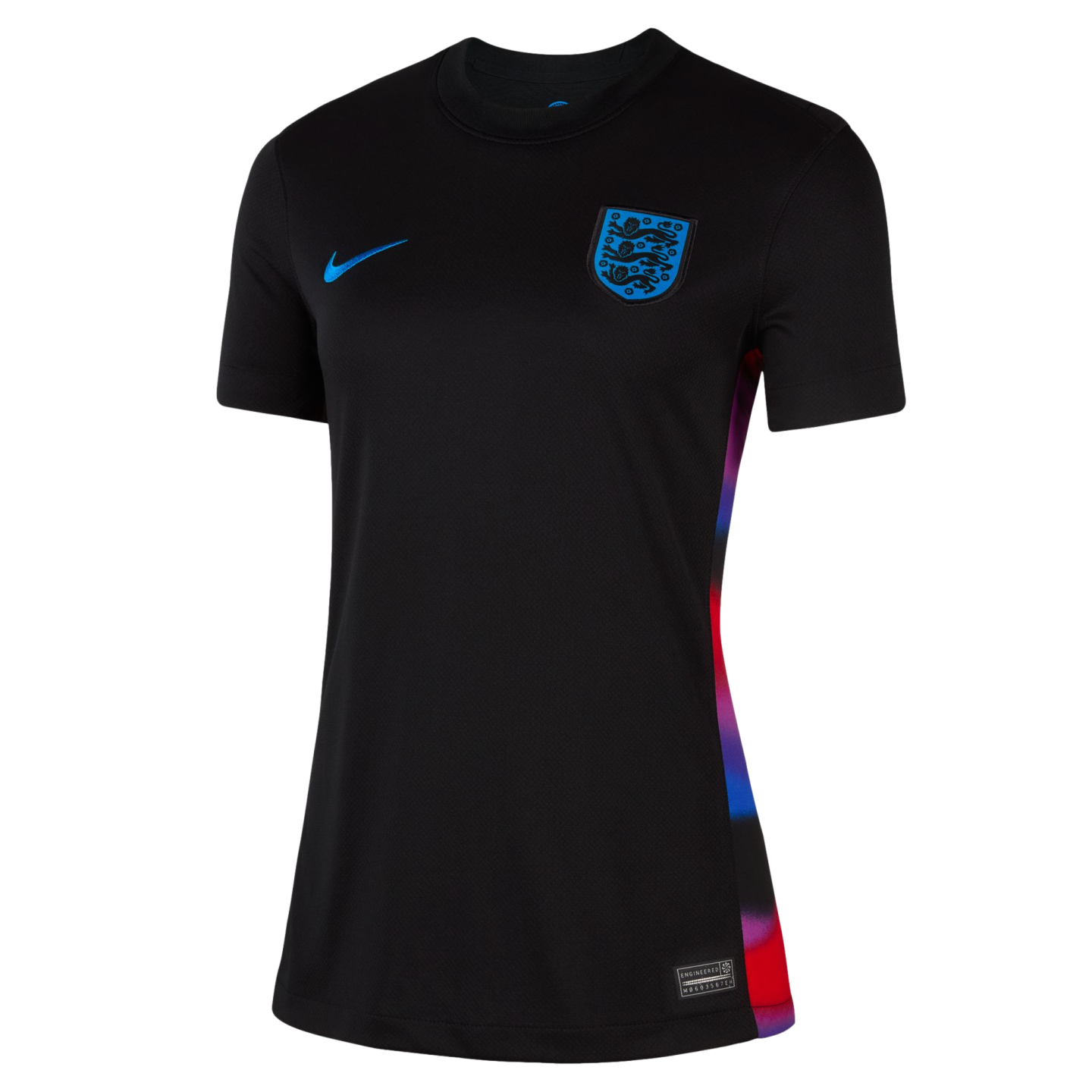 Nike England 2025 Womens Away Jersey Soccer FZ9127-010 Black
