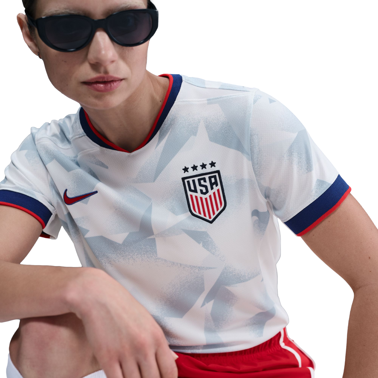 Nike USA 2025 4-Star Womens Home Jersey FZ9140-101