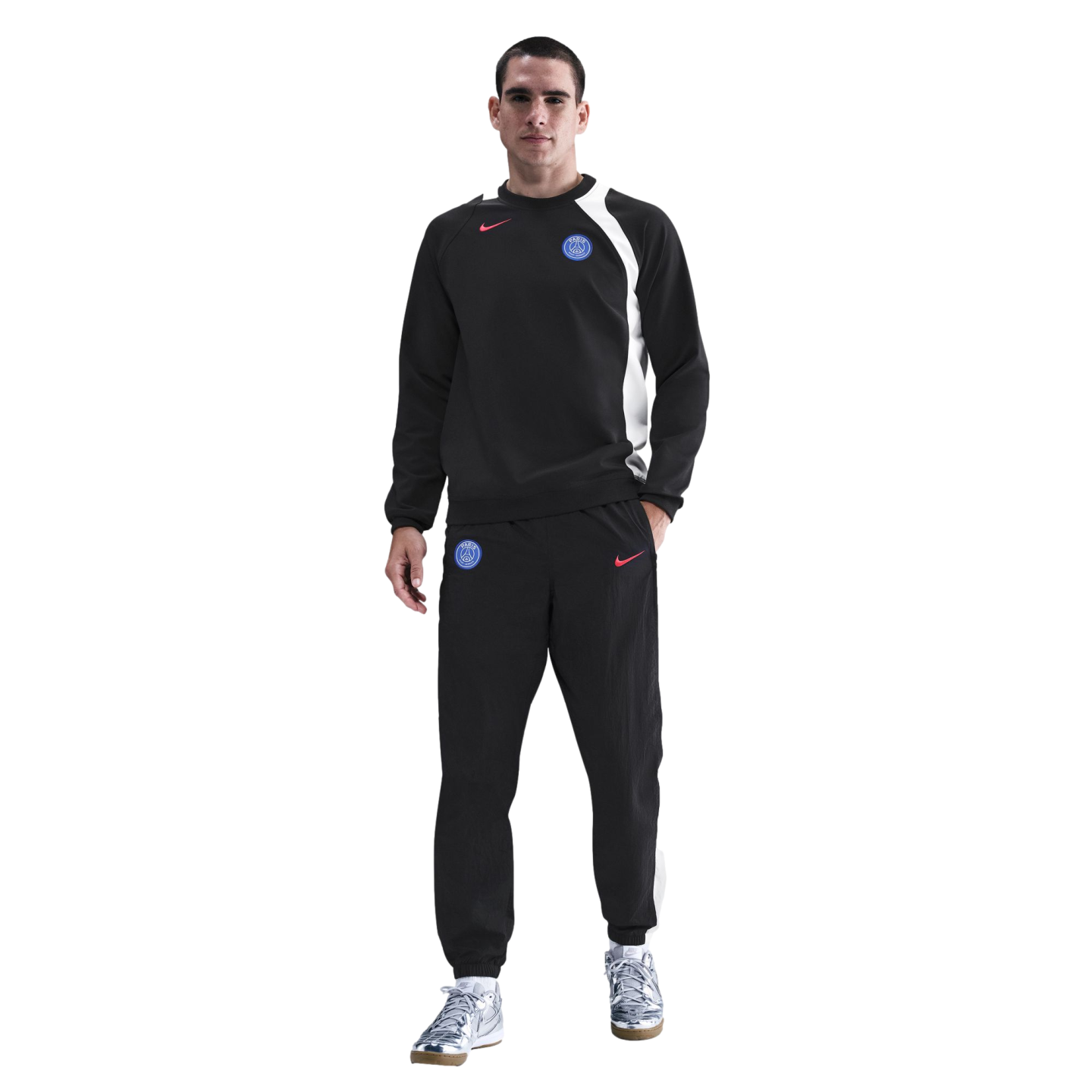 Nike Paris Saint-Germain T90 Crew Sweatshirt Soccer HQ9782-010