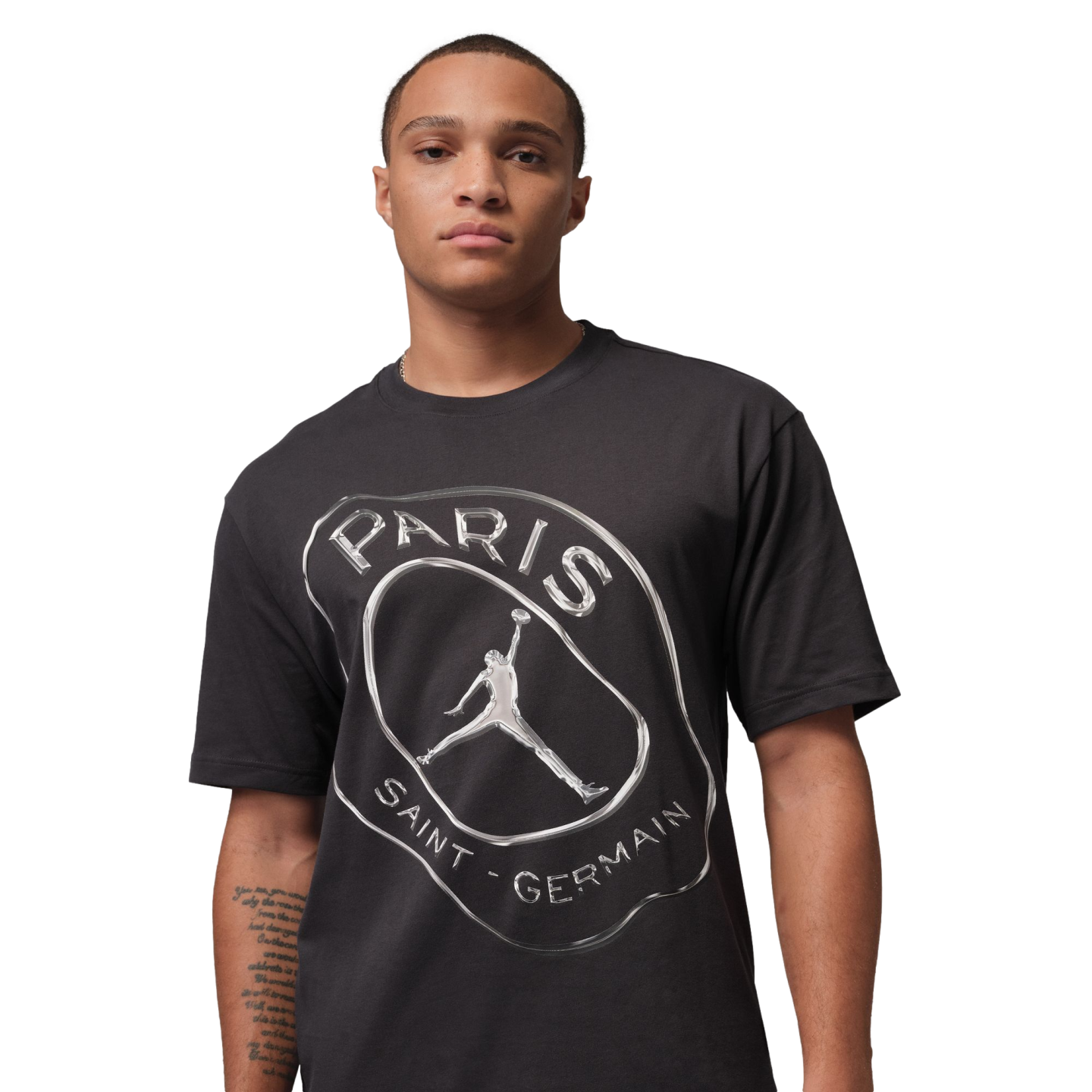 Nike Paris Saint-Germain Practice Tee Soccer IF3807-018 Grey
