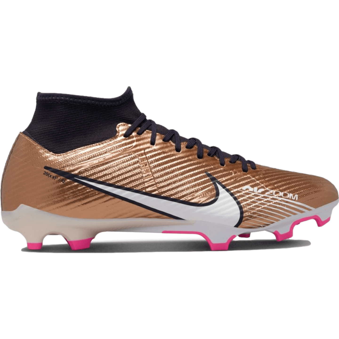 Nike Zoom Mercurial Superfly Academy MG Botas de fútbol para terreno firme DR5945-810 Dorado