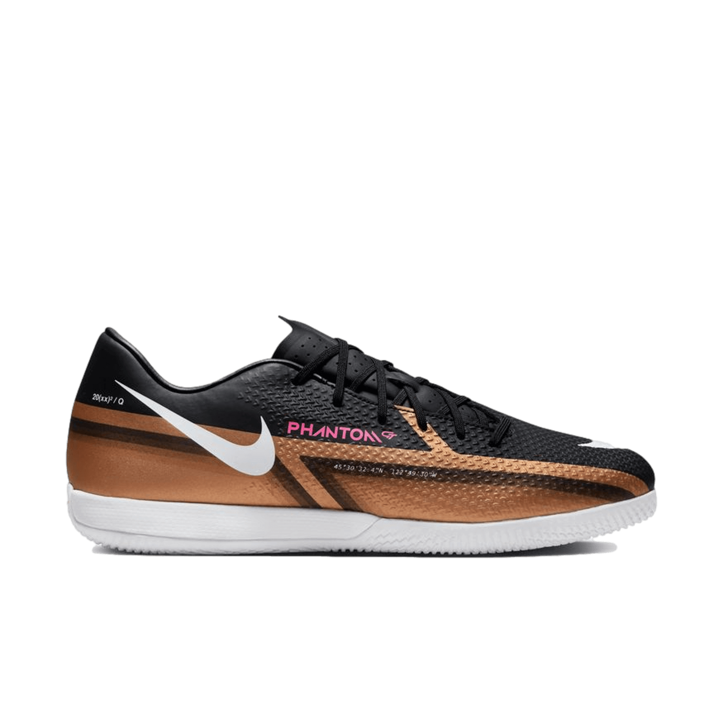 Nike Phantom GT2 Academy Zapatillas de futbol para interior color dorado DR5963 810 Stefans Soccer