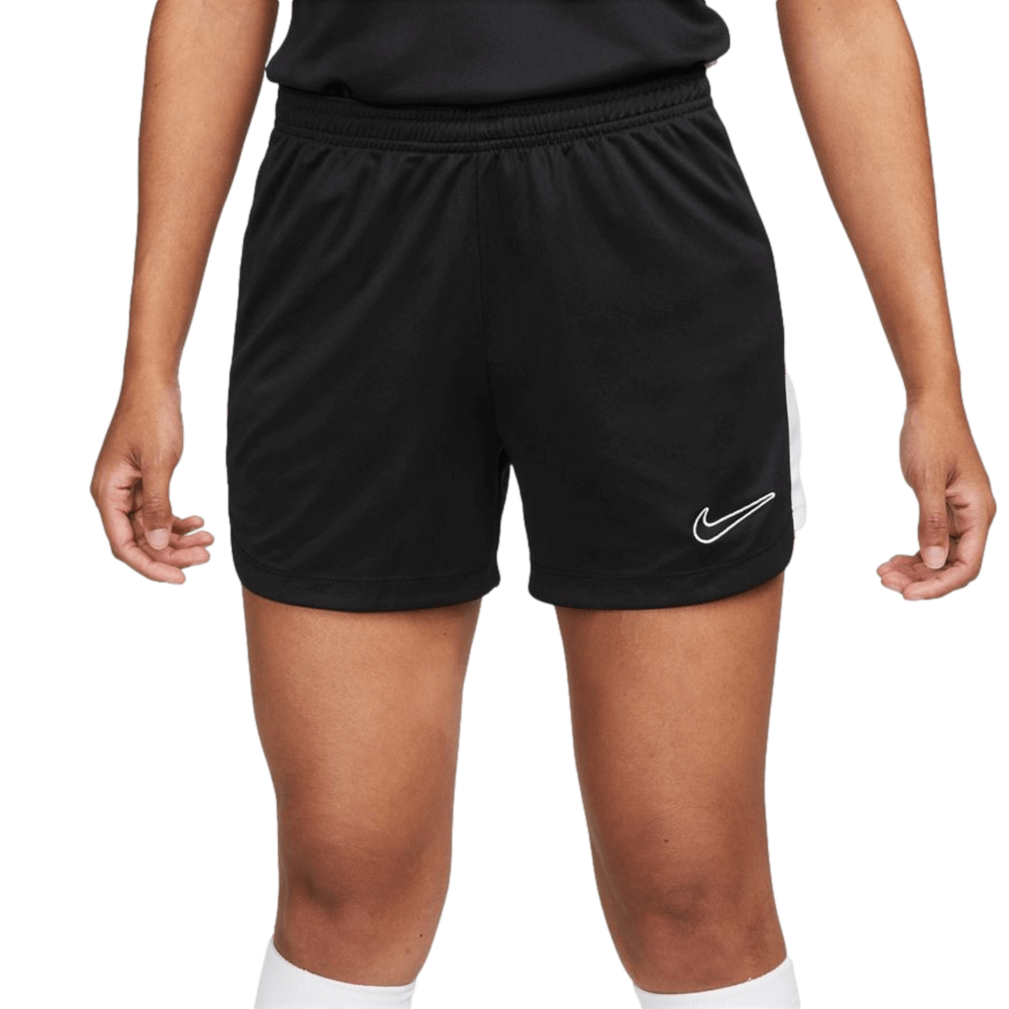 Pantalones cortos de fútbol Nike Dri-FIT Academy 23 para mujer DX0128-010  Negro