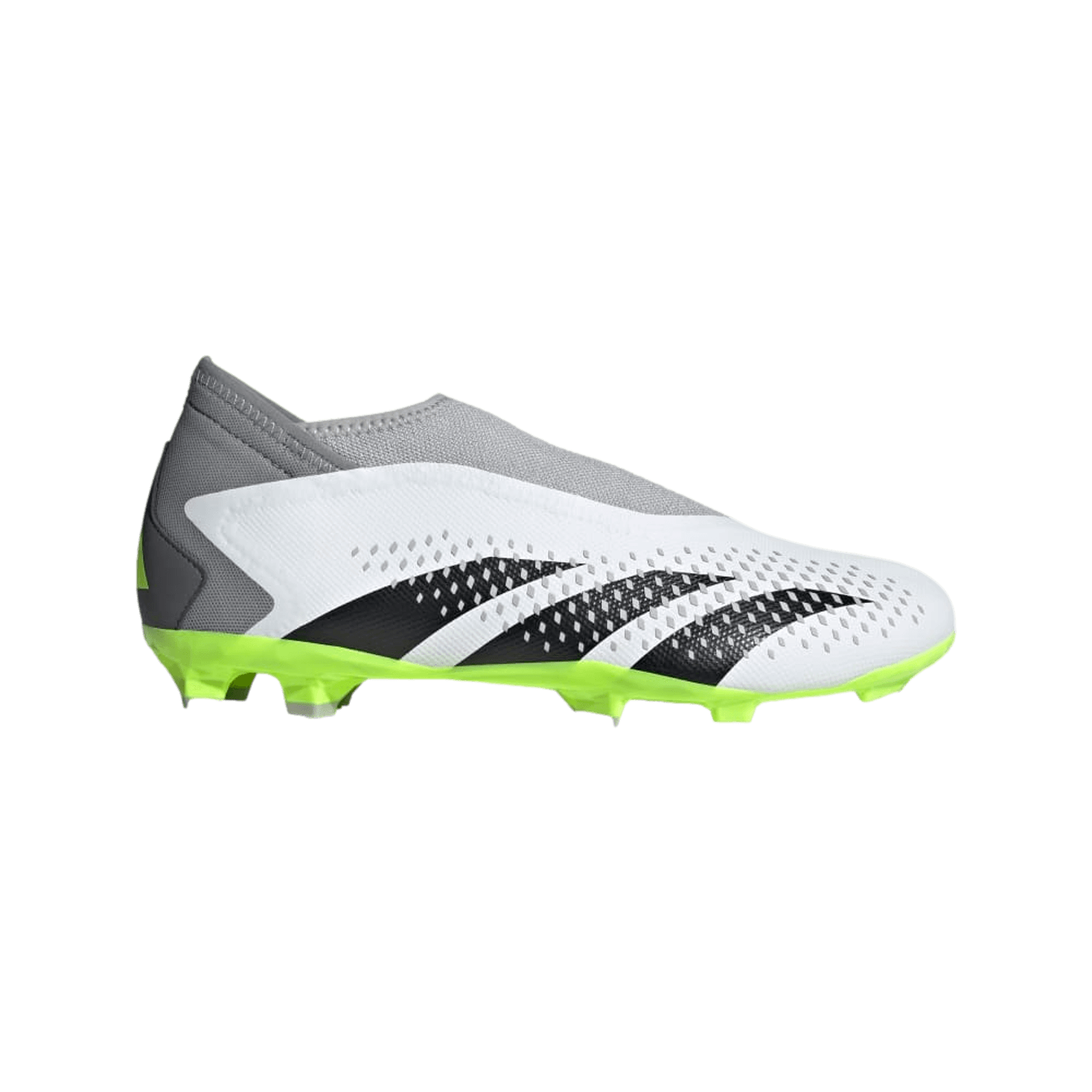 Adidas Predator Accuracy.3 Laceless Firm Ground Cleats Soccer GZ0021 White Stefans Soccer Adidas Predator Accuracy.3 Laceless Firm Ground Cleats Soccer GZ0021 White Stefans Soccer
