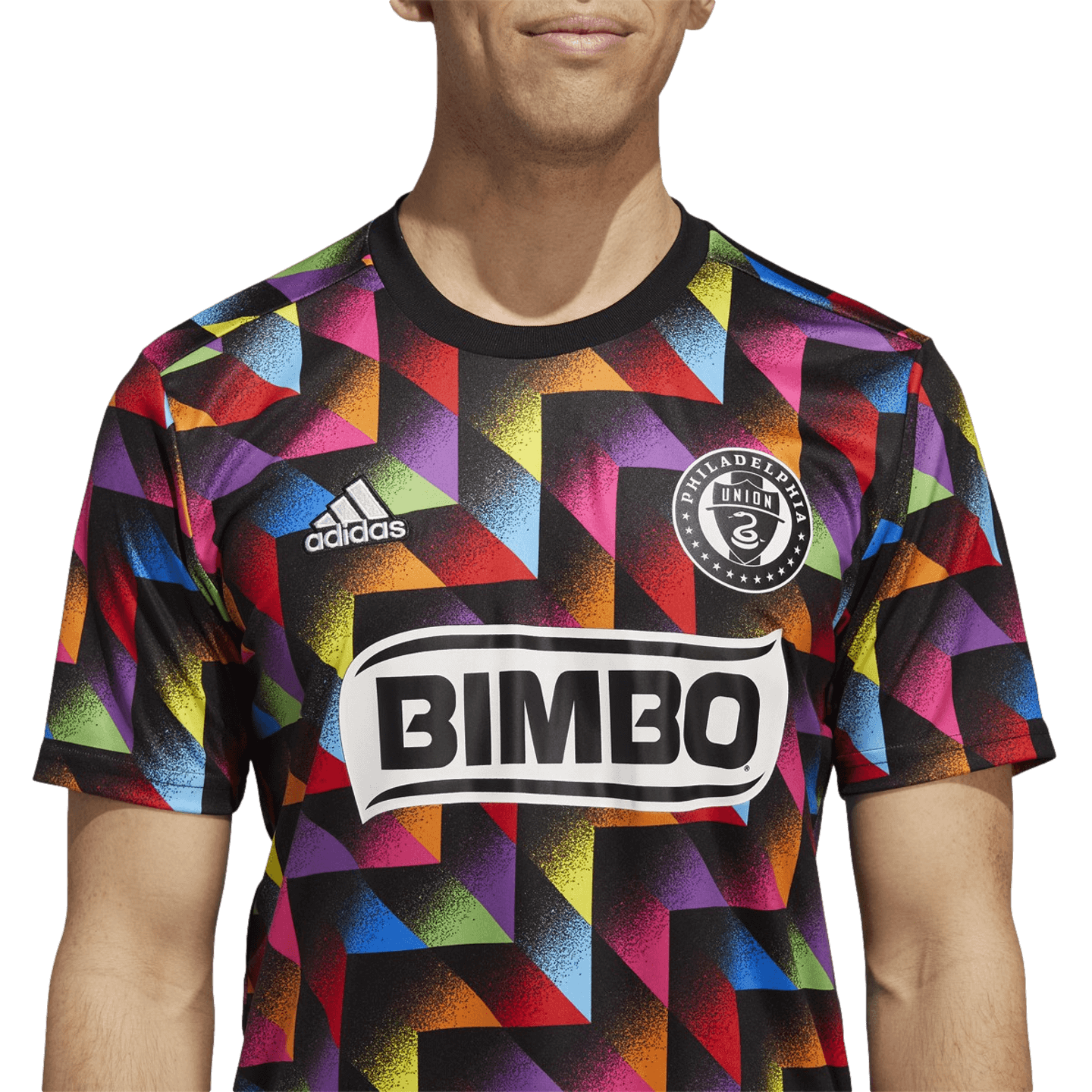 Adidas Philadelphia Union LGBT Pride Pre-Match Jersey HN4121