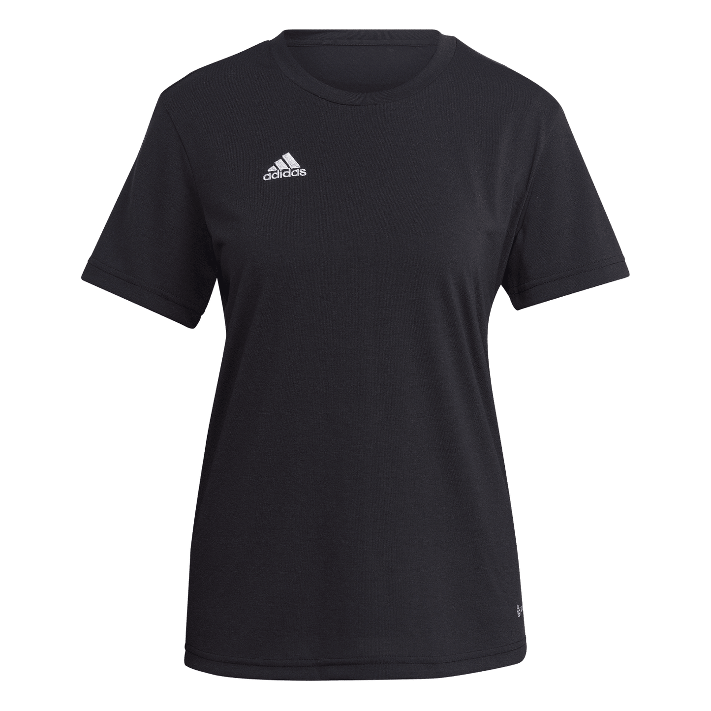 adidas Women's Entrada 22 Poly T-Shirt - Black HN5907