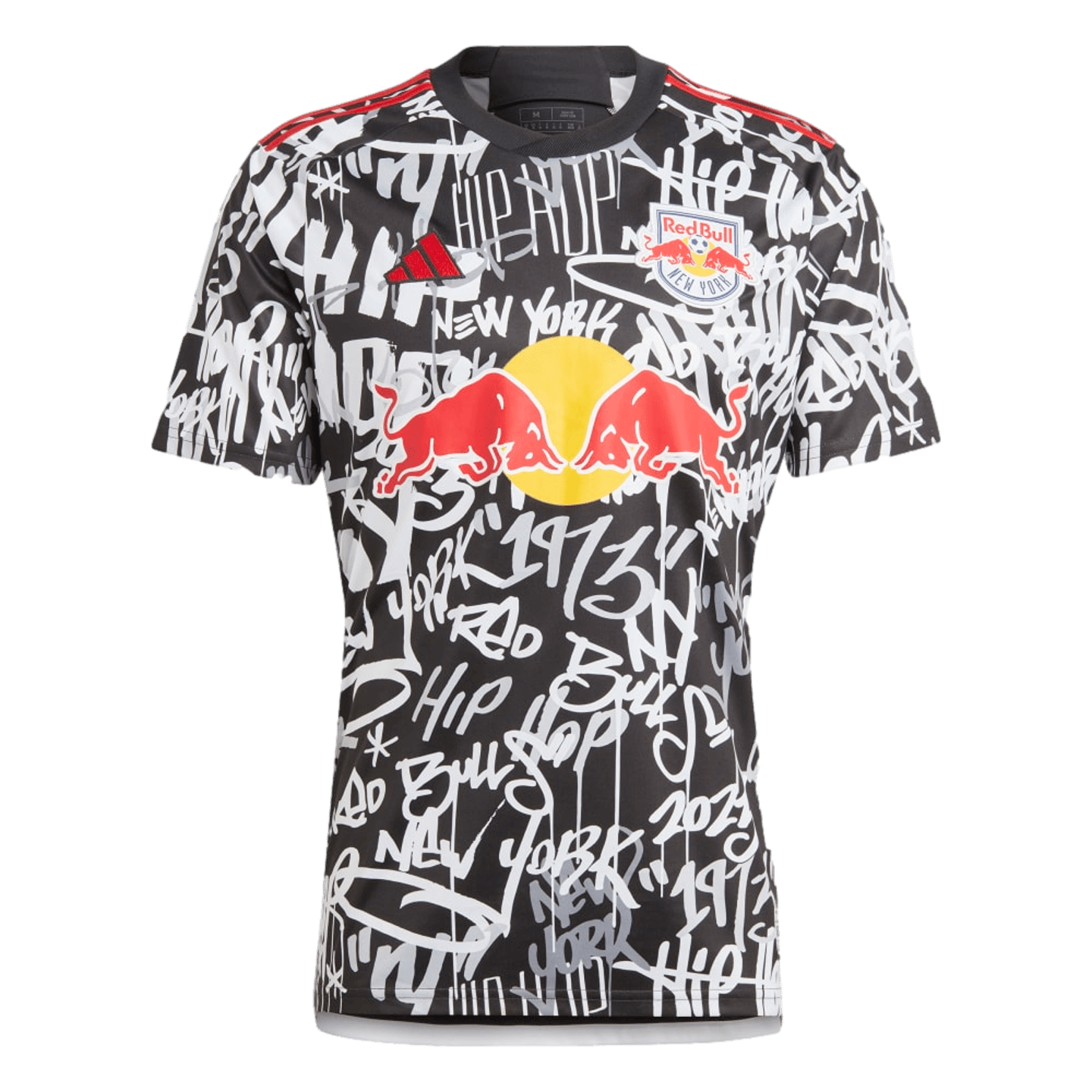 Adidas NY Red Bulls 2023 Third Jersey Soccer HT3226 Black