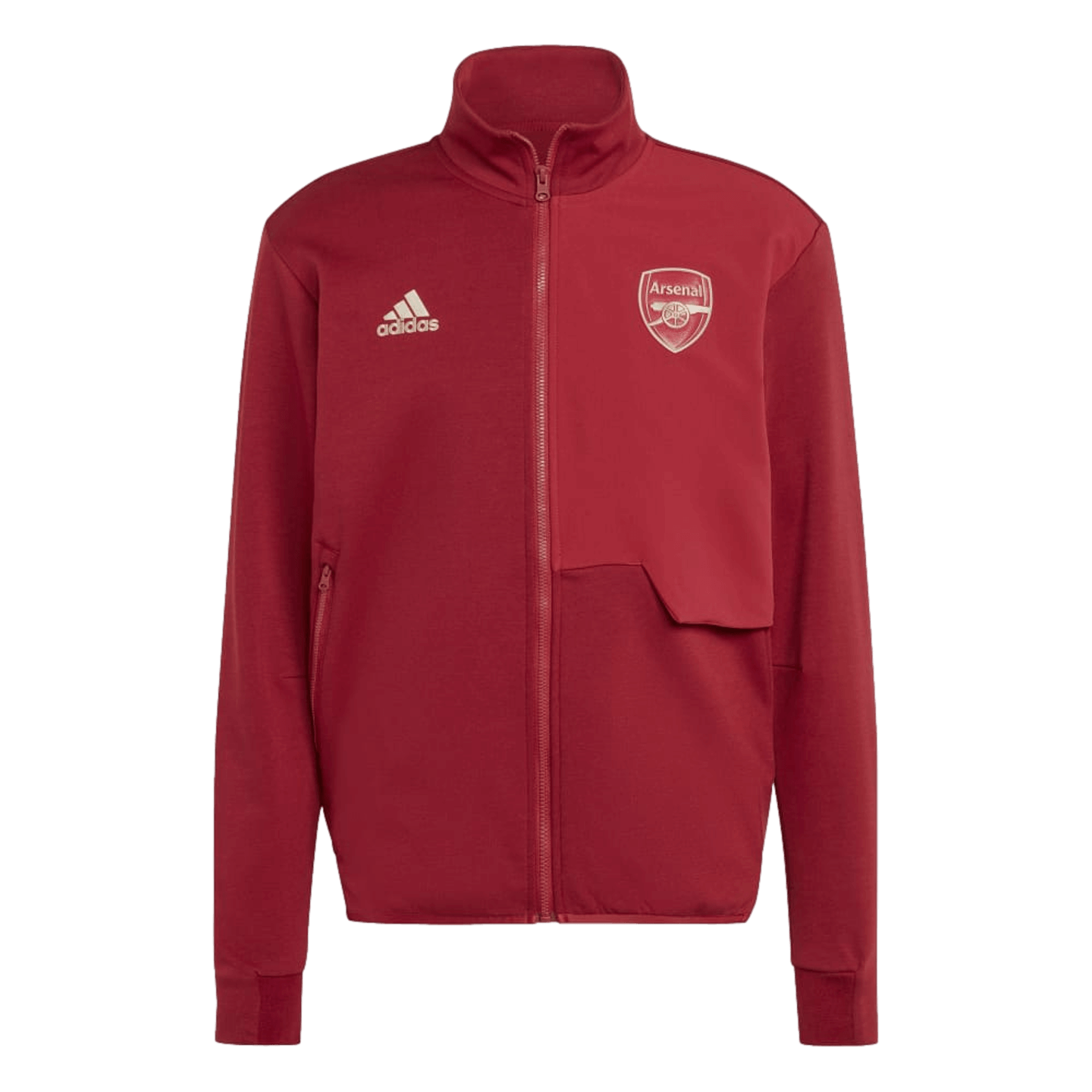 Adidas Arsenal Anthem Jacket Soccer HZ2080 Red Stefans Soccer