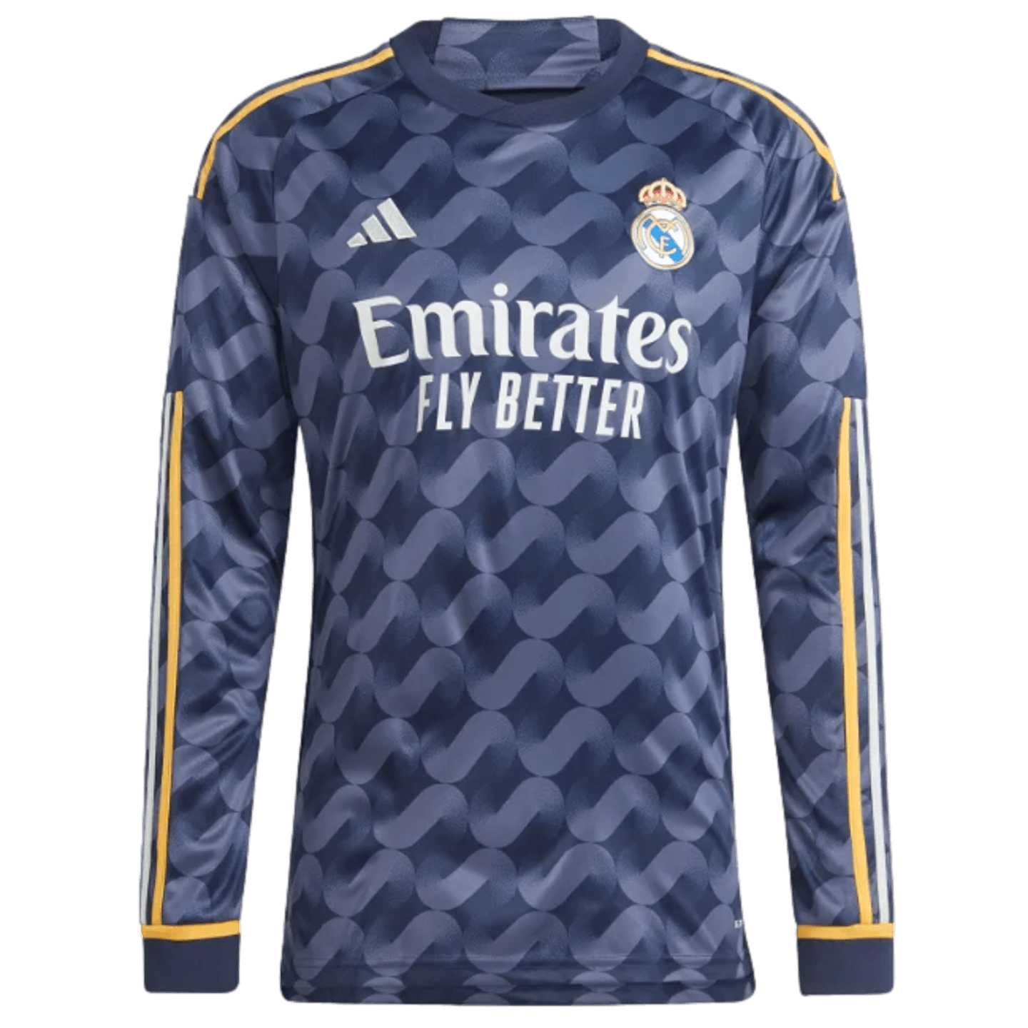 Camiseta de visitante de manga larga Adidas Real Madrid 23/24