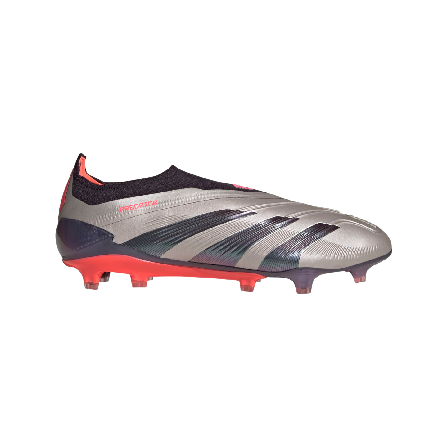 Botas de futbol para terreno firme sin cordones Adidas Predator Elite IF8862 gris