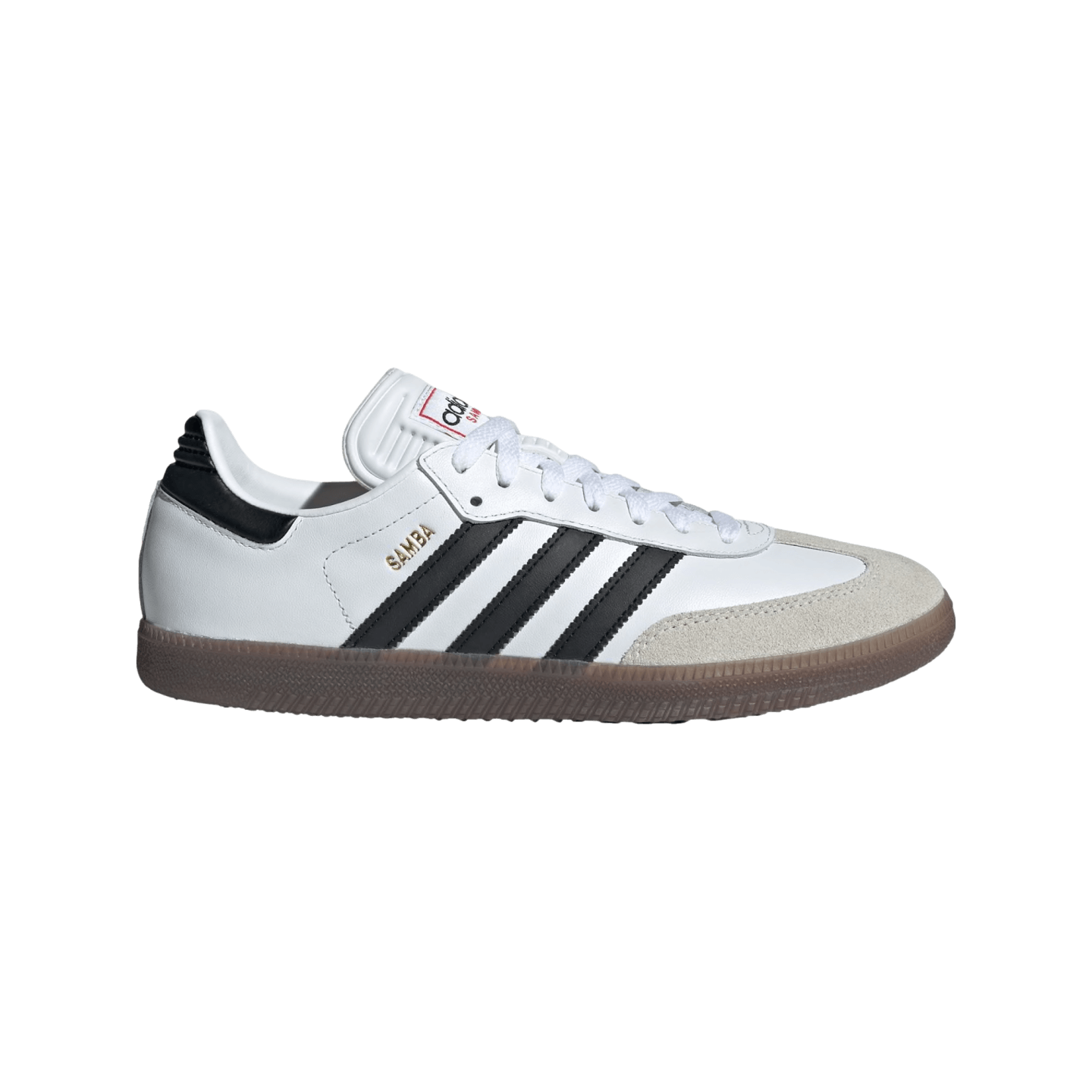 adidas Samba Indoor Shoes, White/Black/Red / 10 adidas Samba Indoor Shoes, White/Black/Red / 10