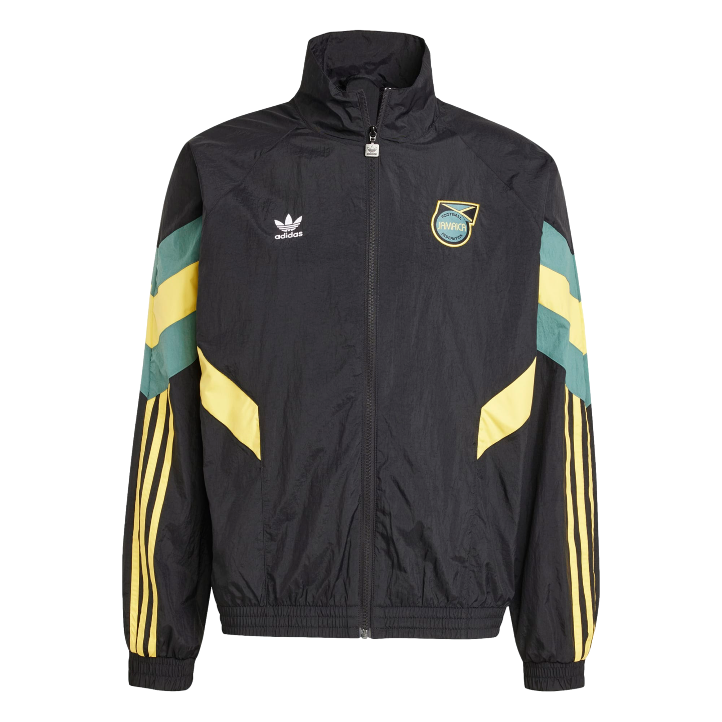Adidas Jamaica Originals Track Top Soccer IN5568 Black – Stefans Adidas Jamaica Originals Track Top Soccer IN5568 Black – Stefans