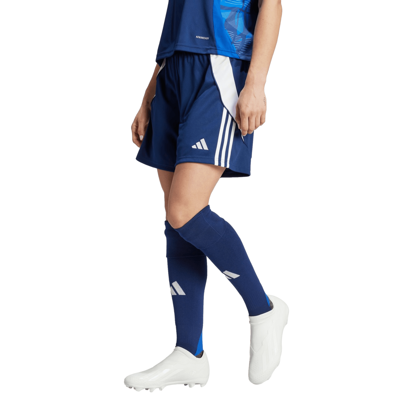 adidas Women's Tiro 24 Shorts - Navy Blue IR9375