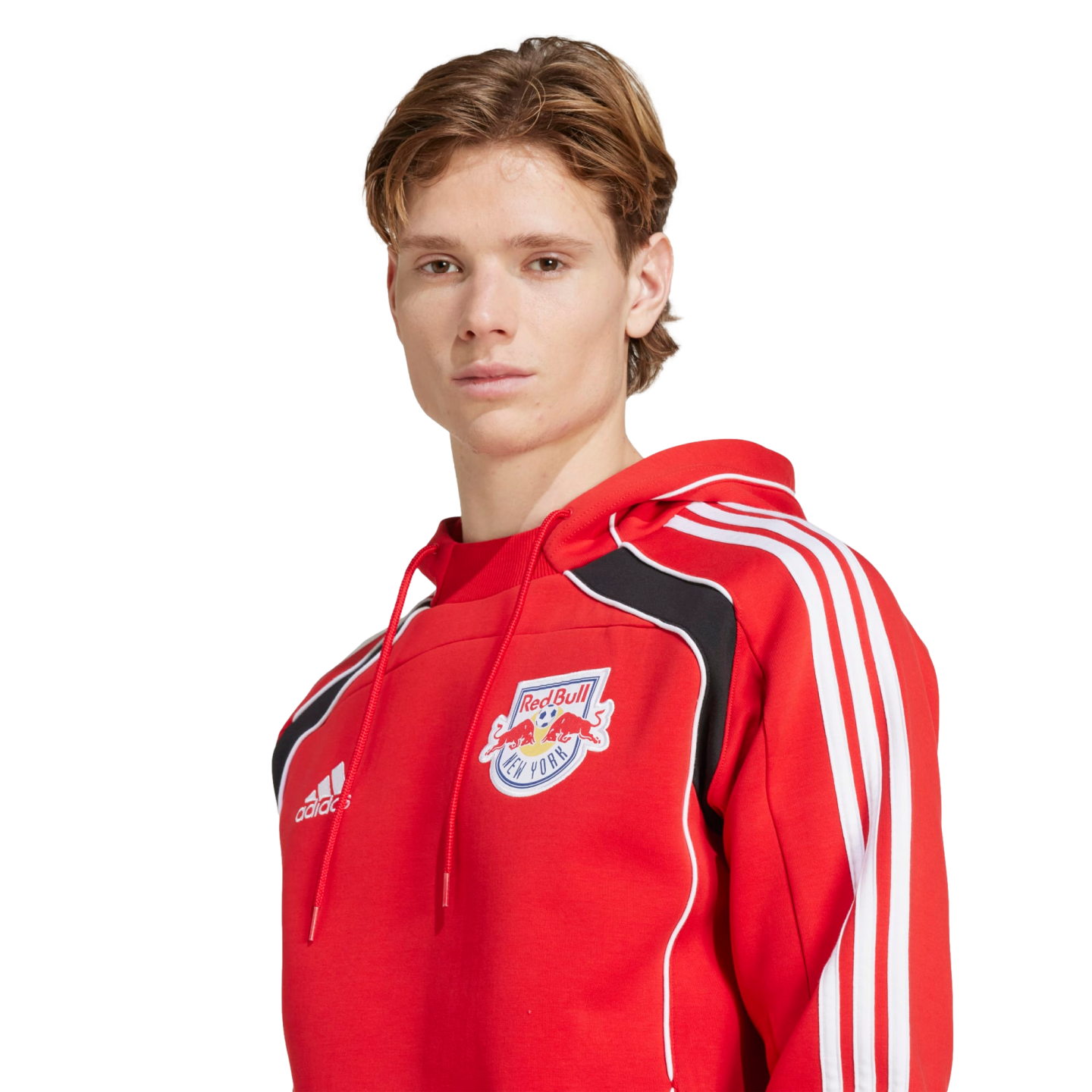 Adidas New York Red Bulls Travel Hoodie JE5524