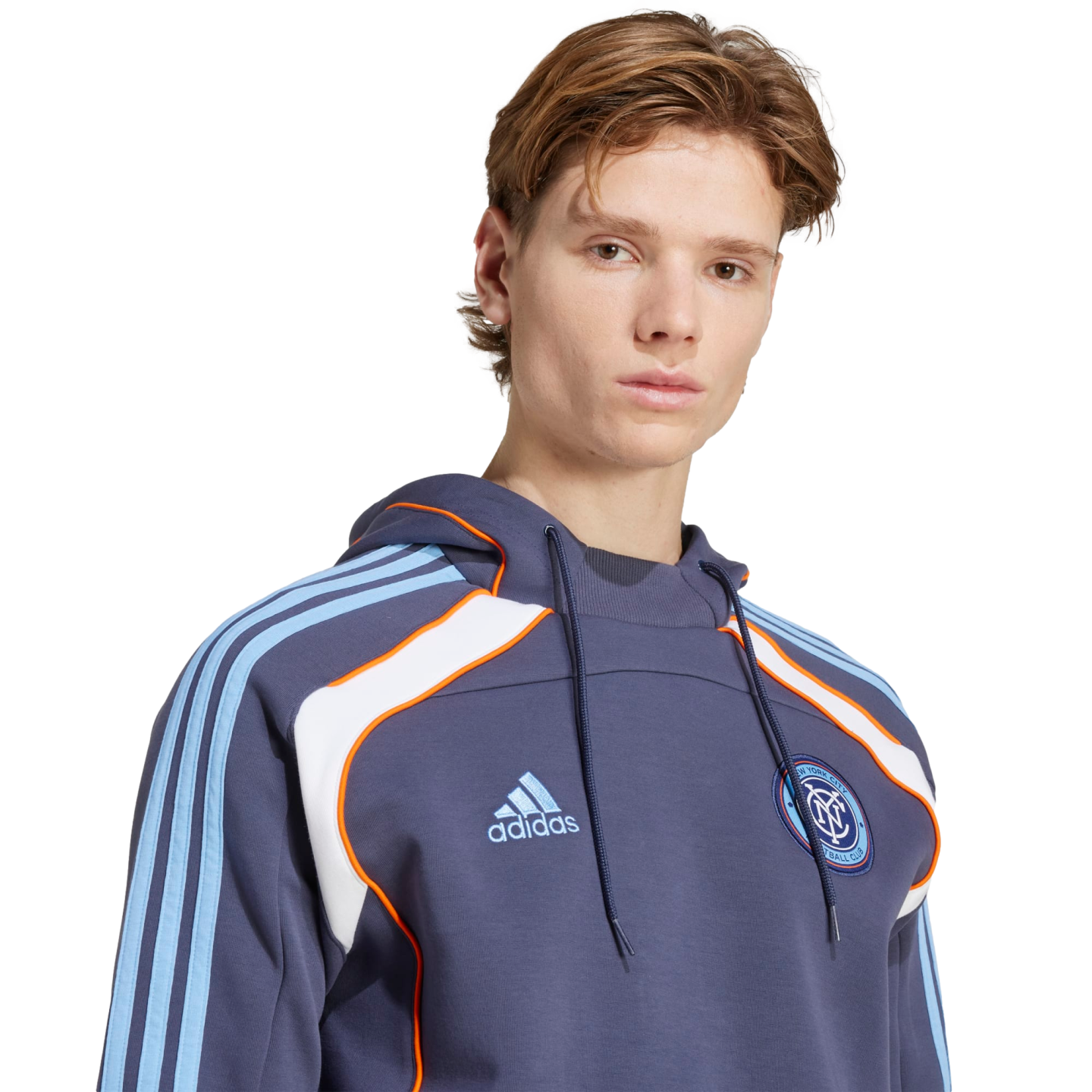 Adidas New York City FC Travel Hoodie JE5529