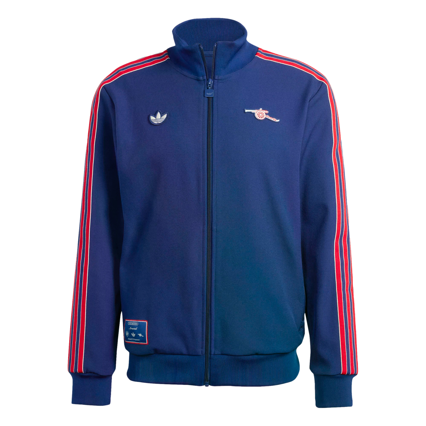 Adidas Arsenal Icon Track Top Jacket Soccer JF0544 Blue – Stefans Adidas Arsenal Icon Track Top Jacket Soccer JF0544 Blue – Stefans