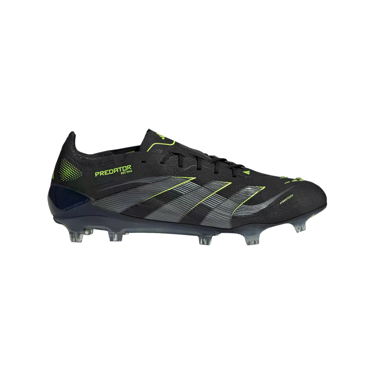 Adidas Predator Elite Firm Ground Cleats Soccer JI1085 Black