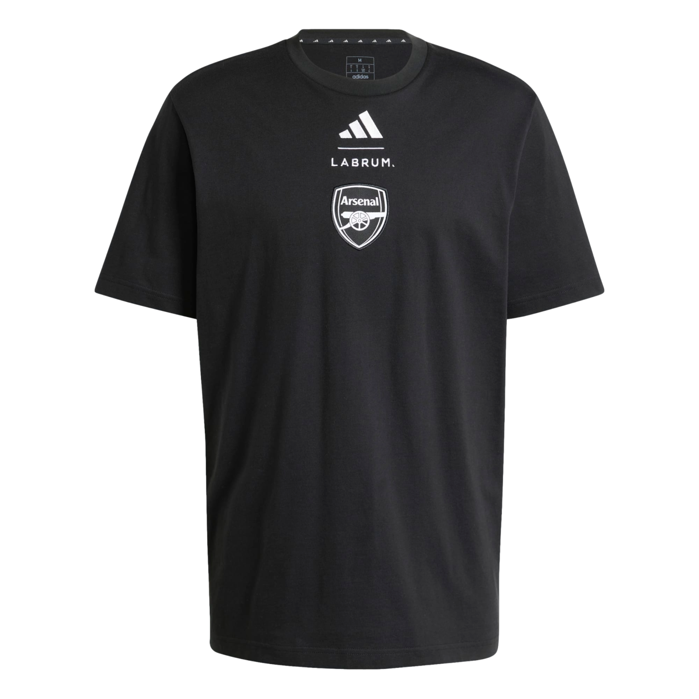 Camiseta adidas blanca y negra online