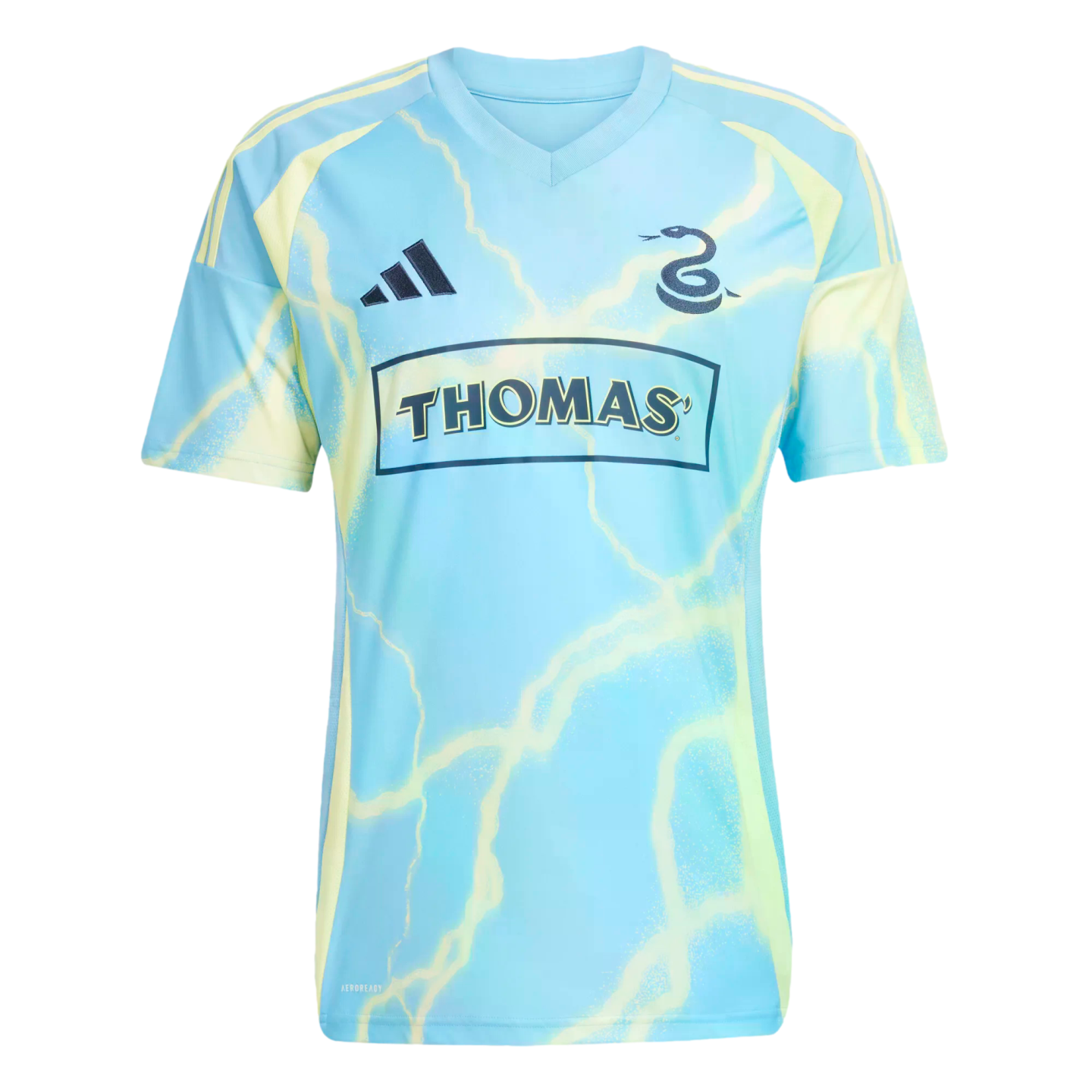 Adidas Philadelphia Union 25/26 Away Jersey Soccer JJ2160 Blue