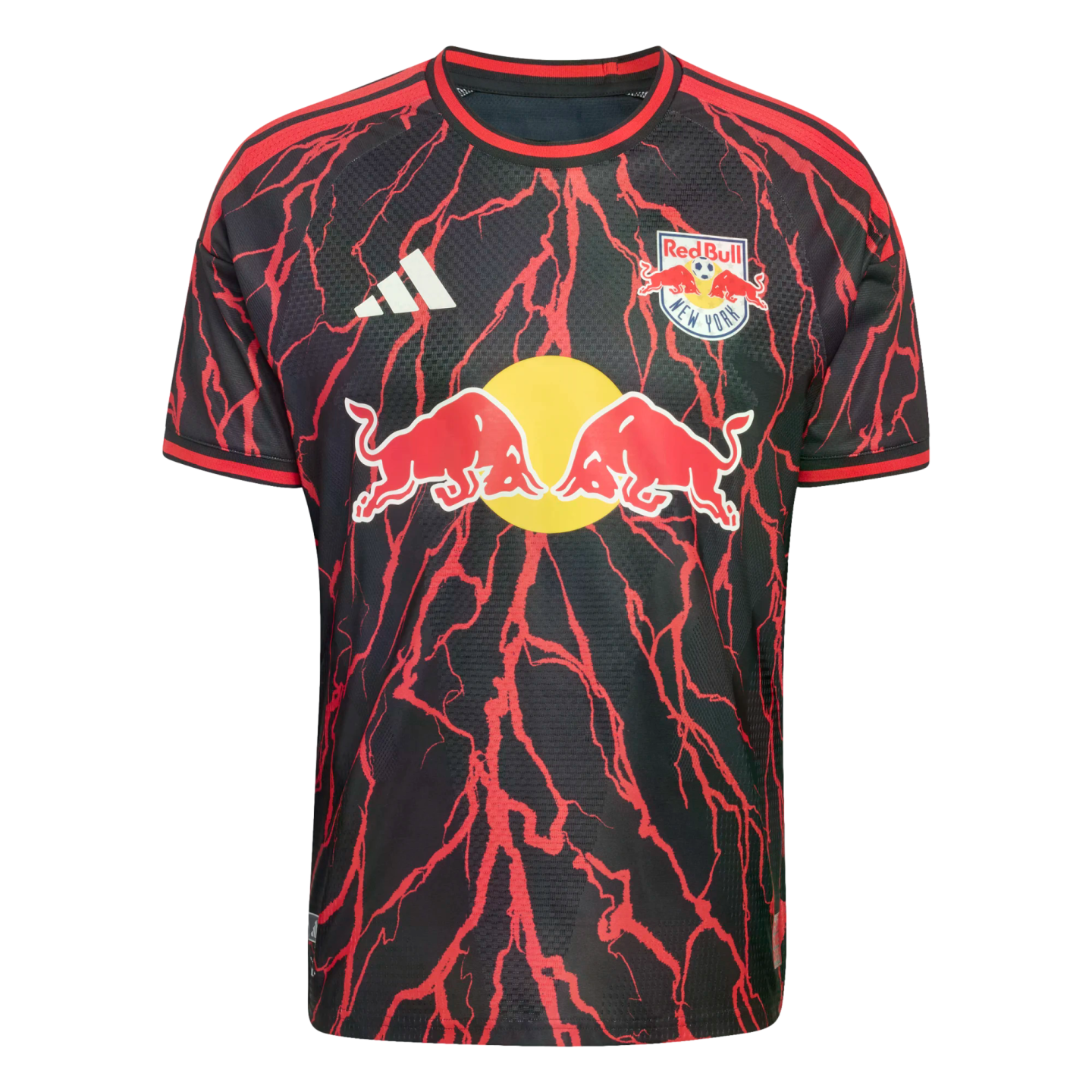 New York Red Bulls 26/27 Authentic Home Jersey Soccer JL6842 Black