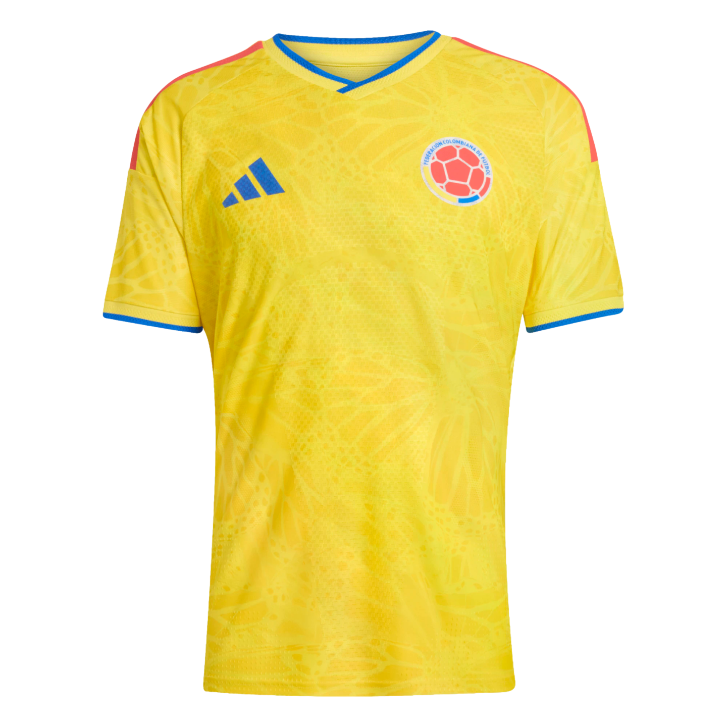 Adidas Colombia 2026 Authentic Home Jersey Soccer JL6971 Yellow
