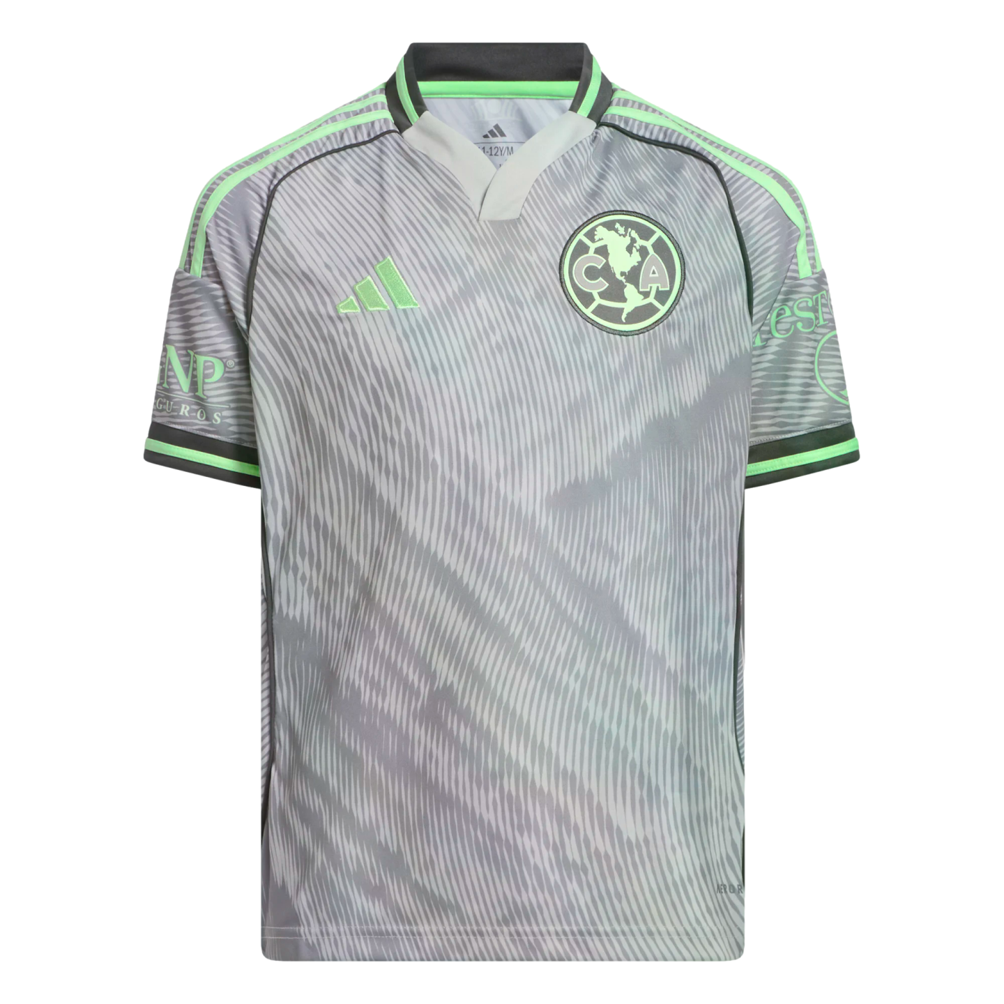 Adidas Club America 25/26 Youth Third Jersey Soccer JN8632 Grey