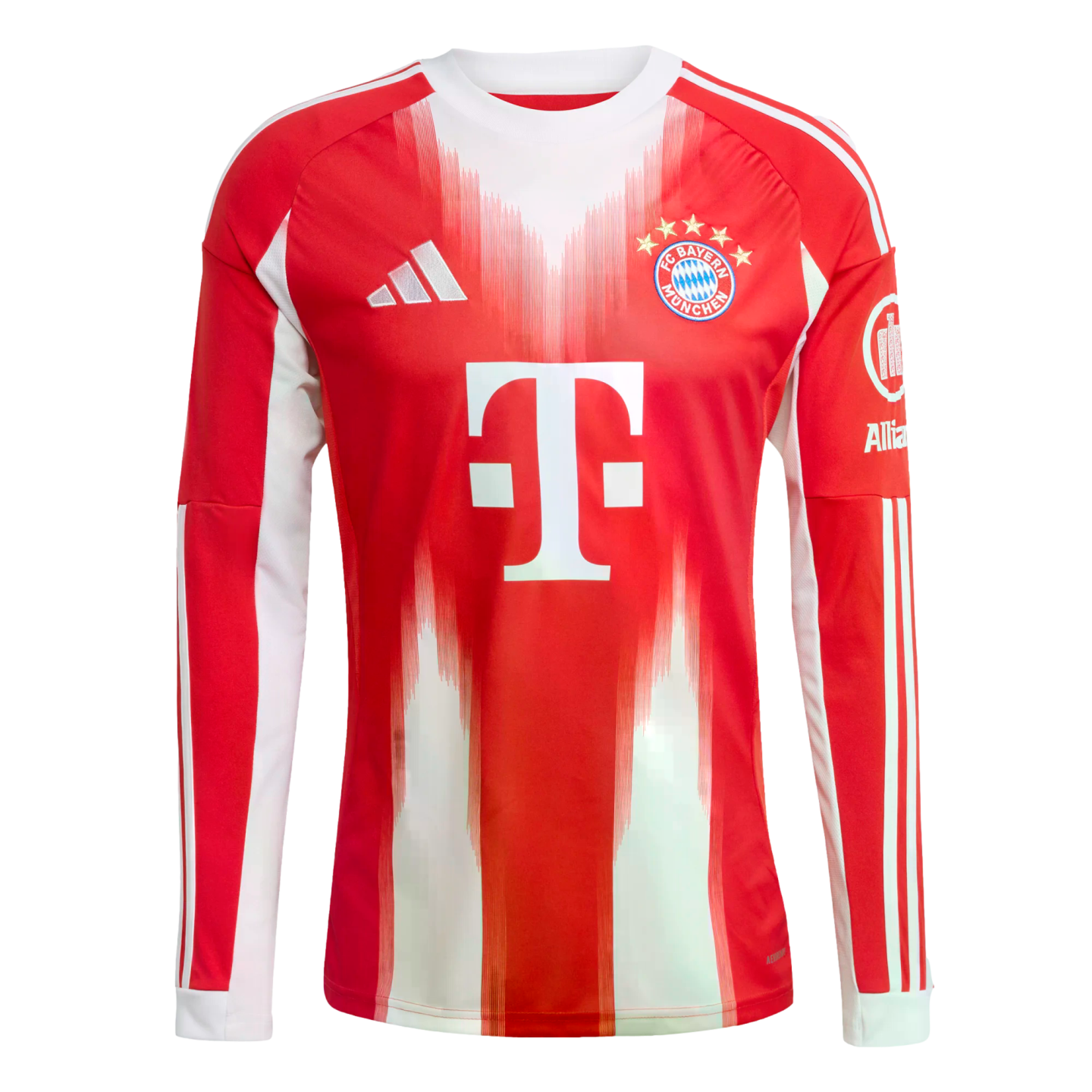 Adidas Bayern Munich 25/26 Long Sleeve Home Jersey Soccer JP3689
