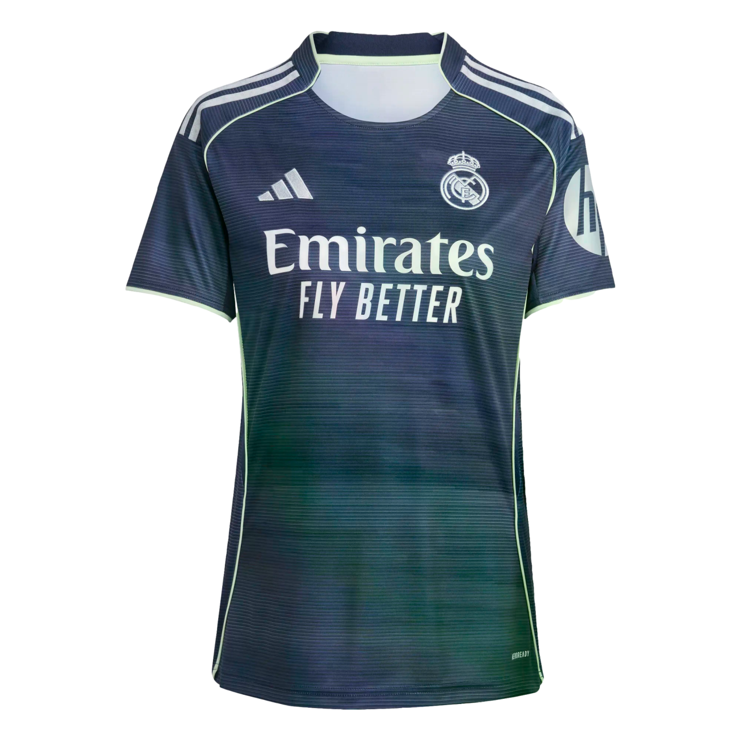 Adidas Real Madrid 25/26 Womens Away Jersey Soccer JP3943 Navy