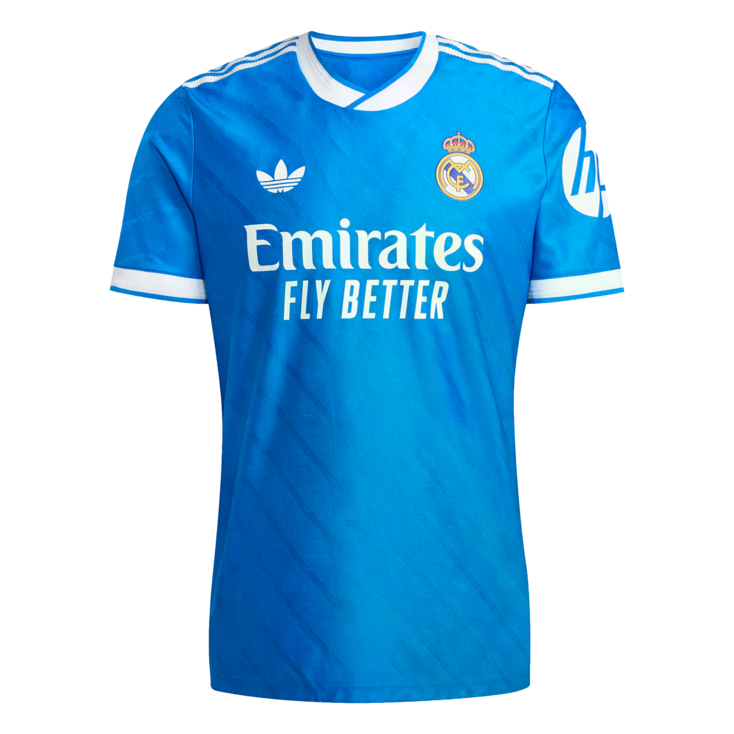 Adidas Real Madrid 25/26 Authentic Third Jersey Soccer JV5839 Blue Adidas Real Madrid 25/26 Authentic Third Jersey Soccer JV5839 Blue