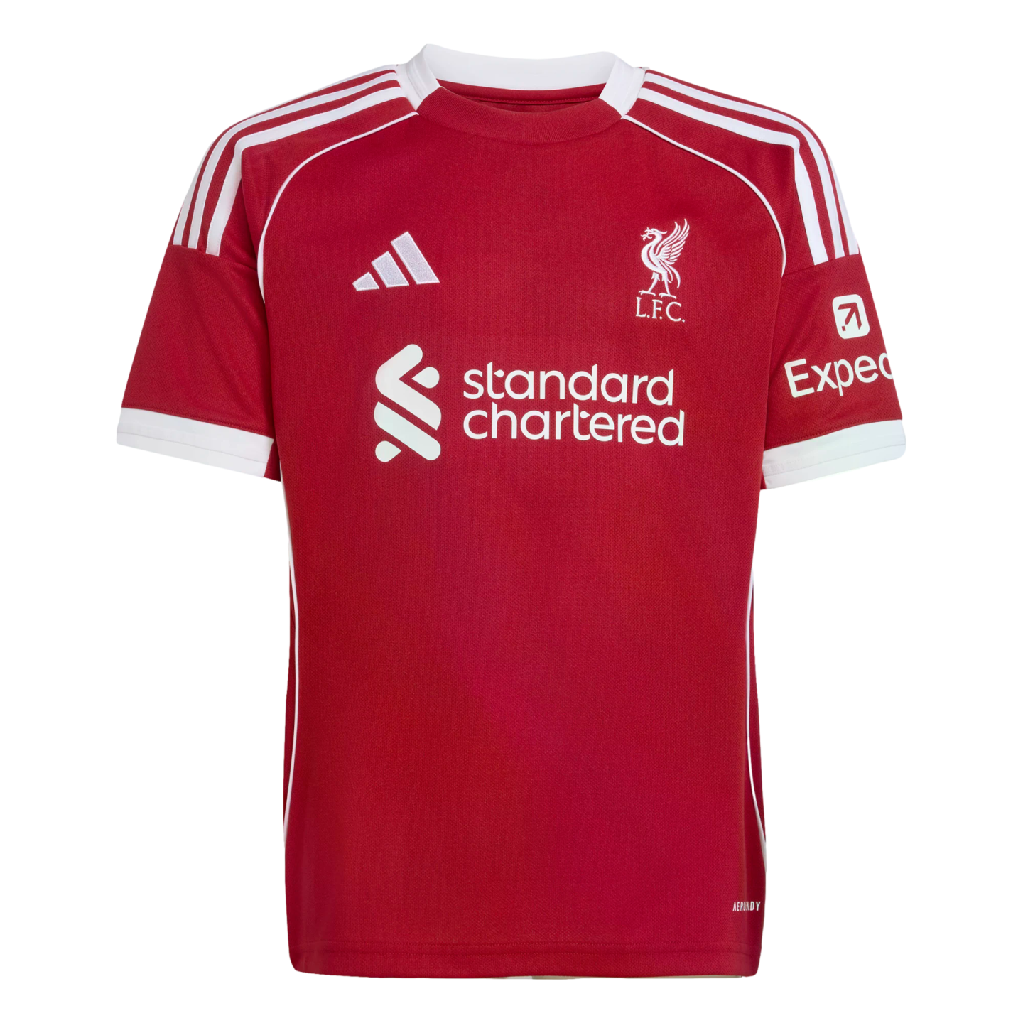 Adidas Liverpool 25/26 Youth Home Jersey Soccer JV6436 Red