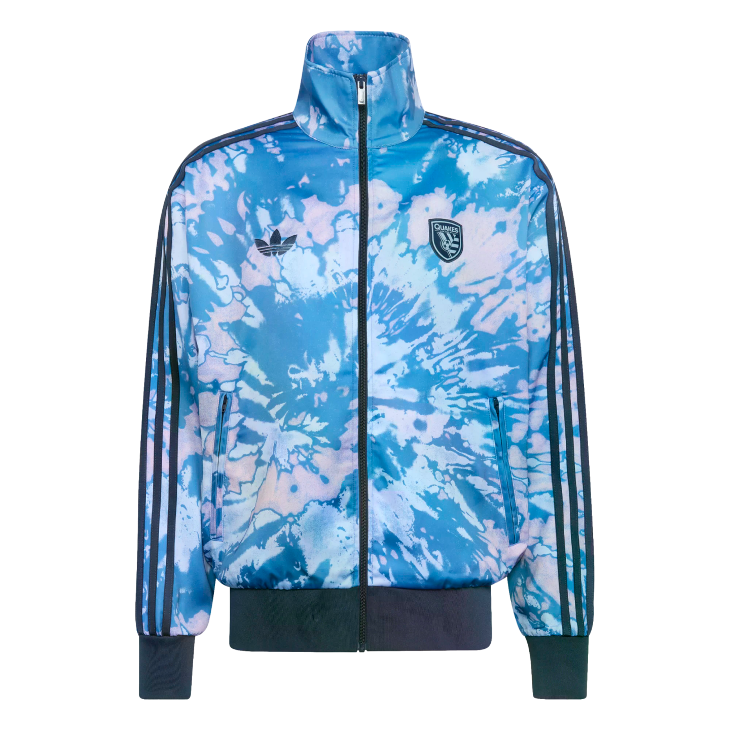 San Jose Earthquakes Firebird Track Top Jacket Soccer JY7911 Blue