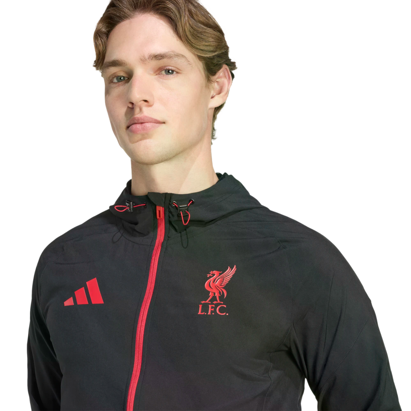 Adidas Liverpool Comp Vis Tech Travel Jacket JZ5556