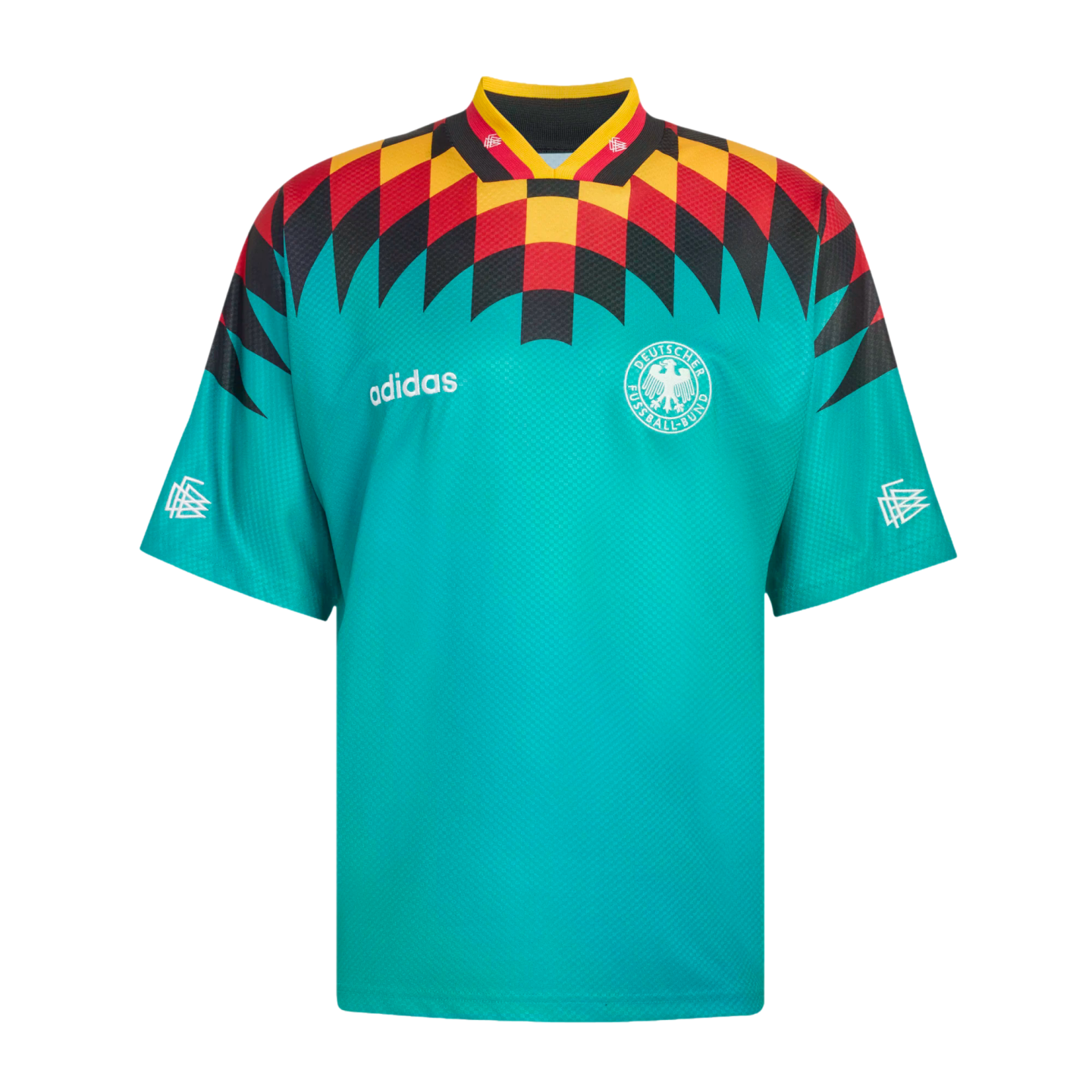 RARE!!サッカーBRASIL選手用ポロシャツ2枚セット(送料込） Germany Retro 1994 Away Jersey Soccer JZ6941 Green – Stefans Soccer