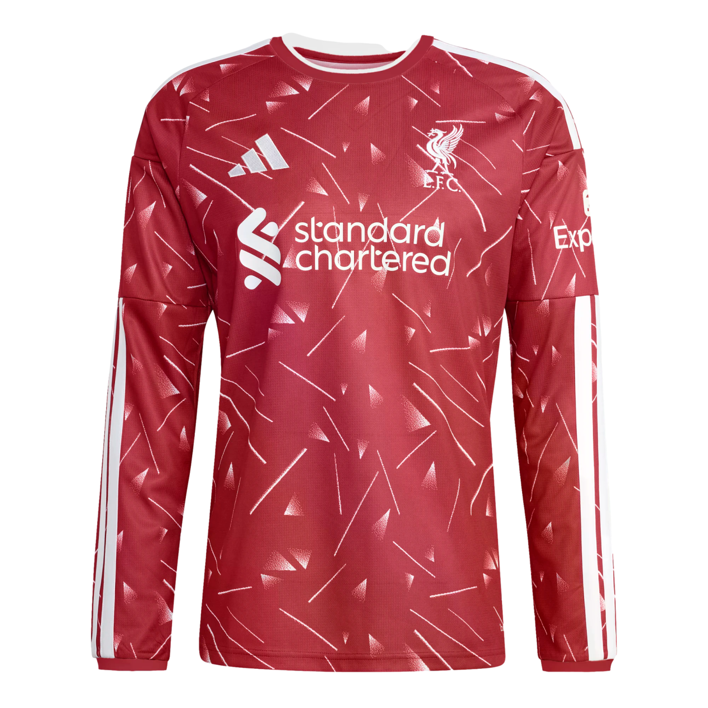 Liverpool 26/27 Long Sleeve Home Jersey Soccer KB8268 Red