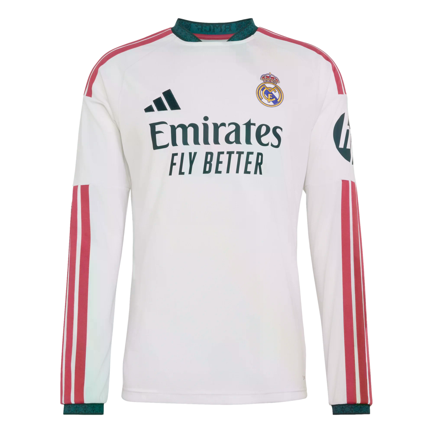 Real Madrid 26/27 Long Sleeve Home Jersey Soccer KC3952 White